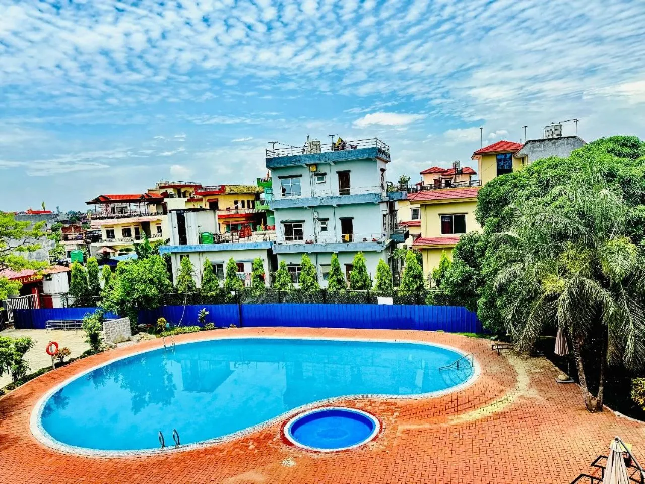Swimming pool in Hotel Nirvana by Luxury International