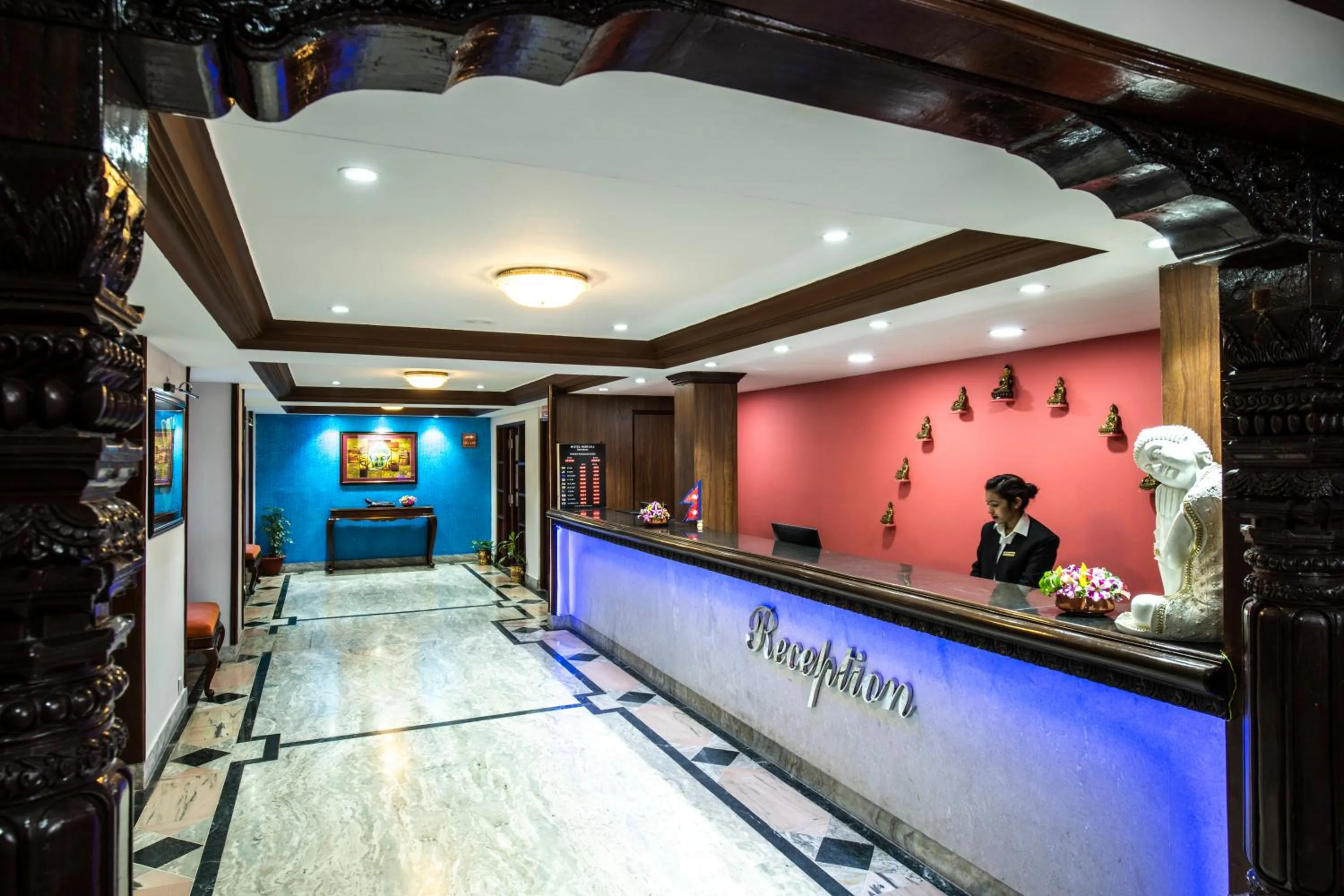 Lobby or reception in Hotel Nirvana by Luxury International