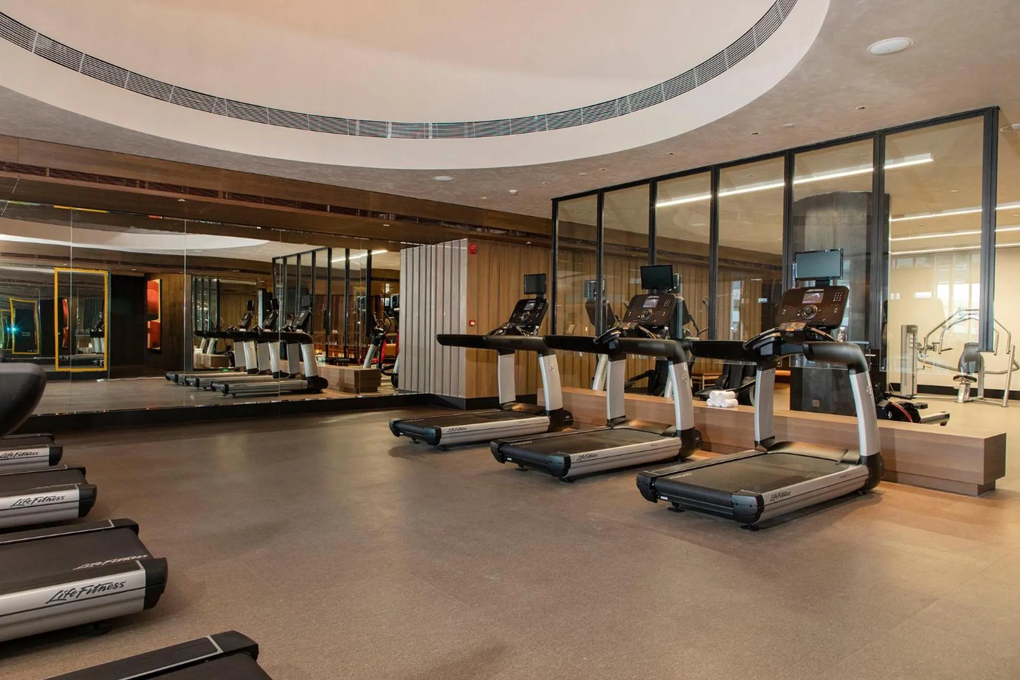 Fitness centre/facilities in Mumian Beijing Daxing International Airport, part of Hyatt
