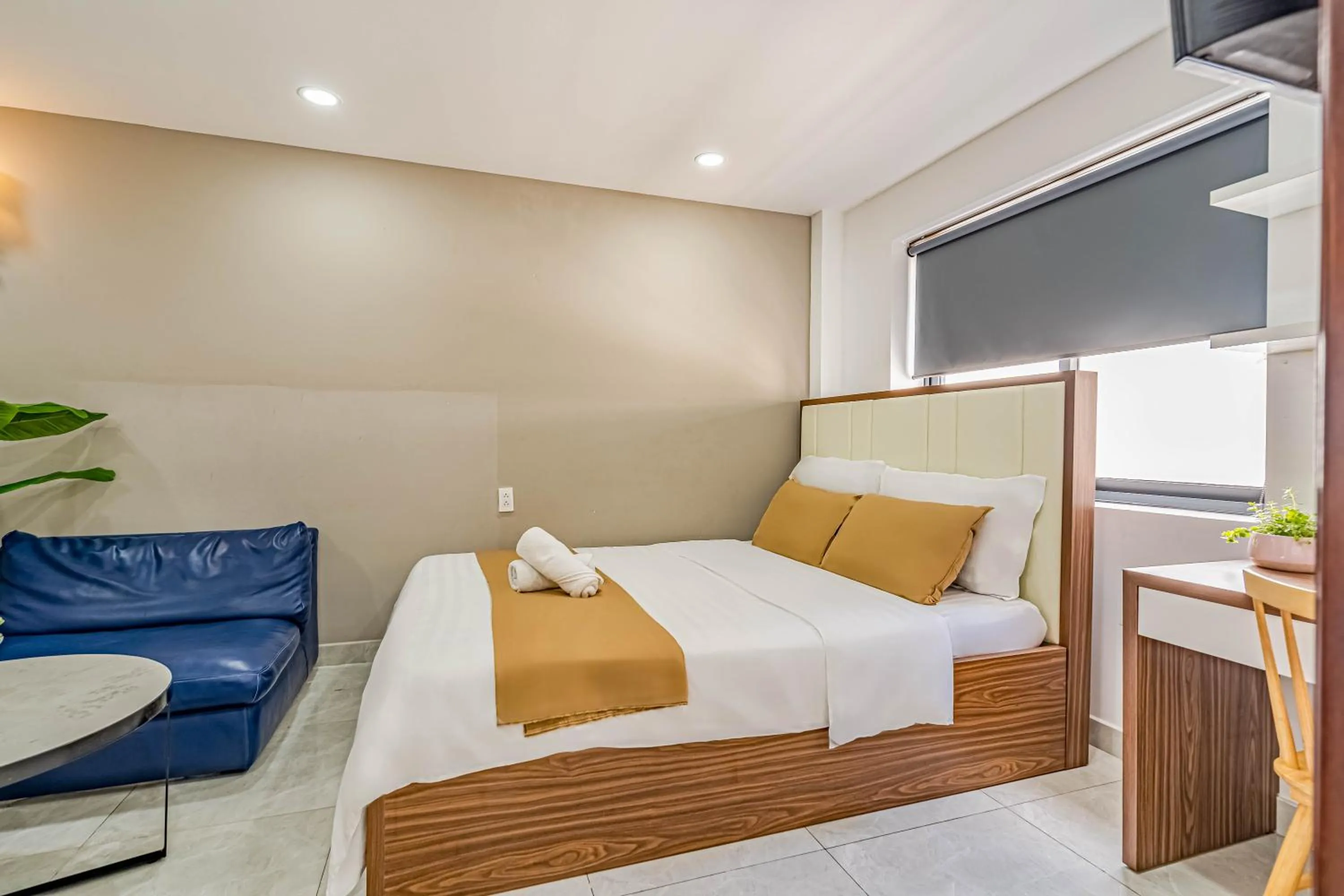 Communal lounge/ TV room, Bed in Spring Hill Apartment -The High Class