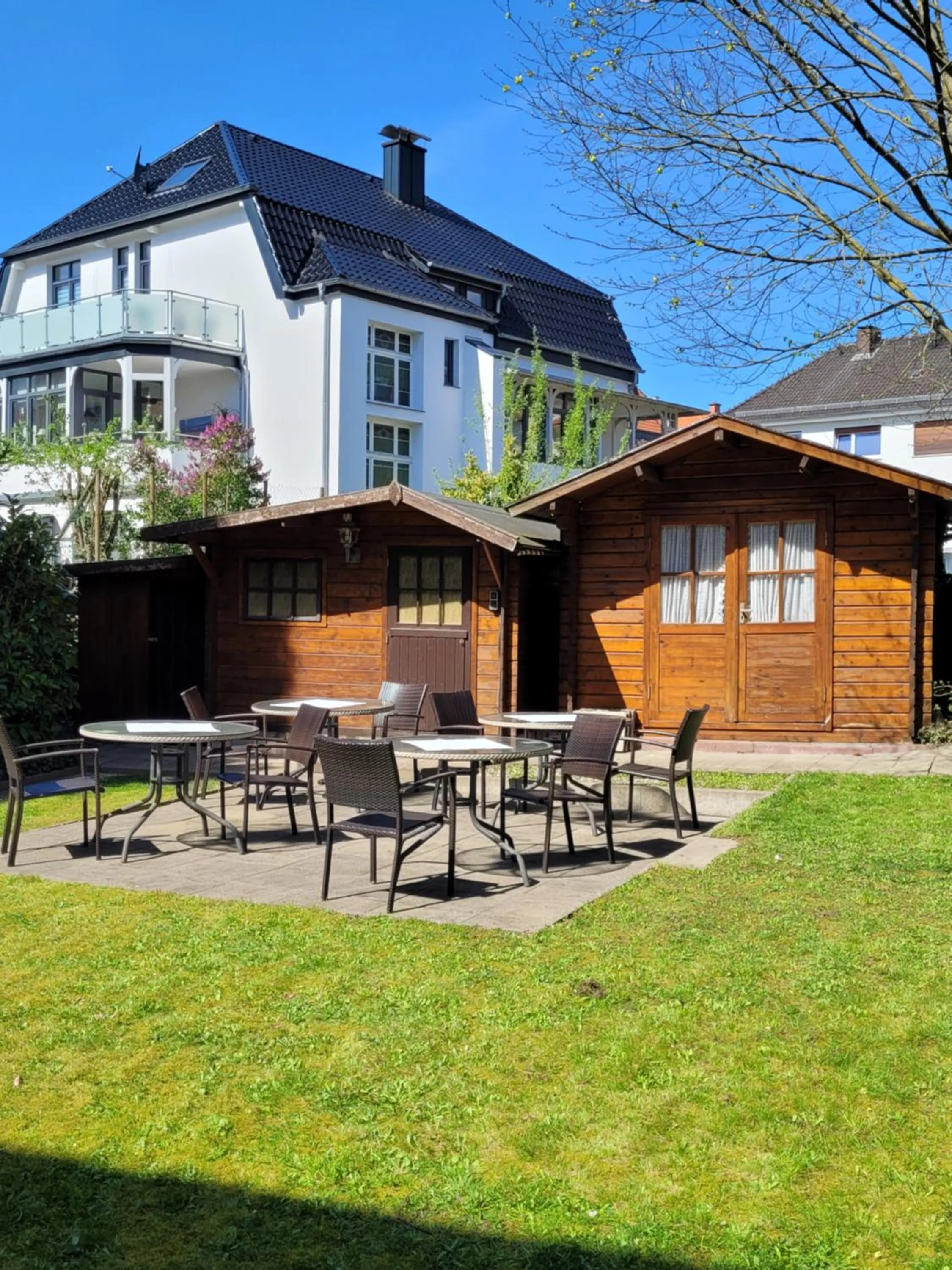 Garden in Hotel Rosengarten