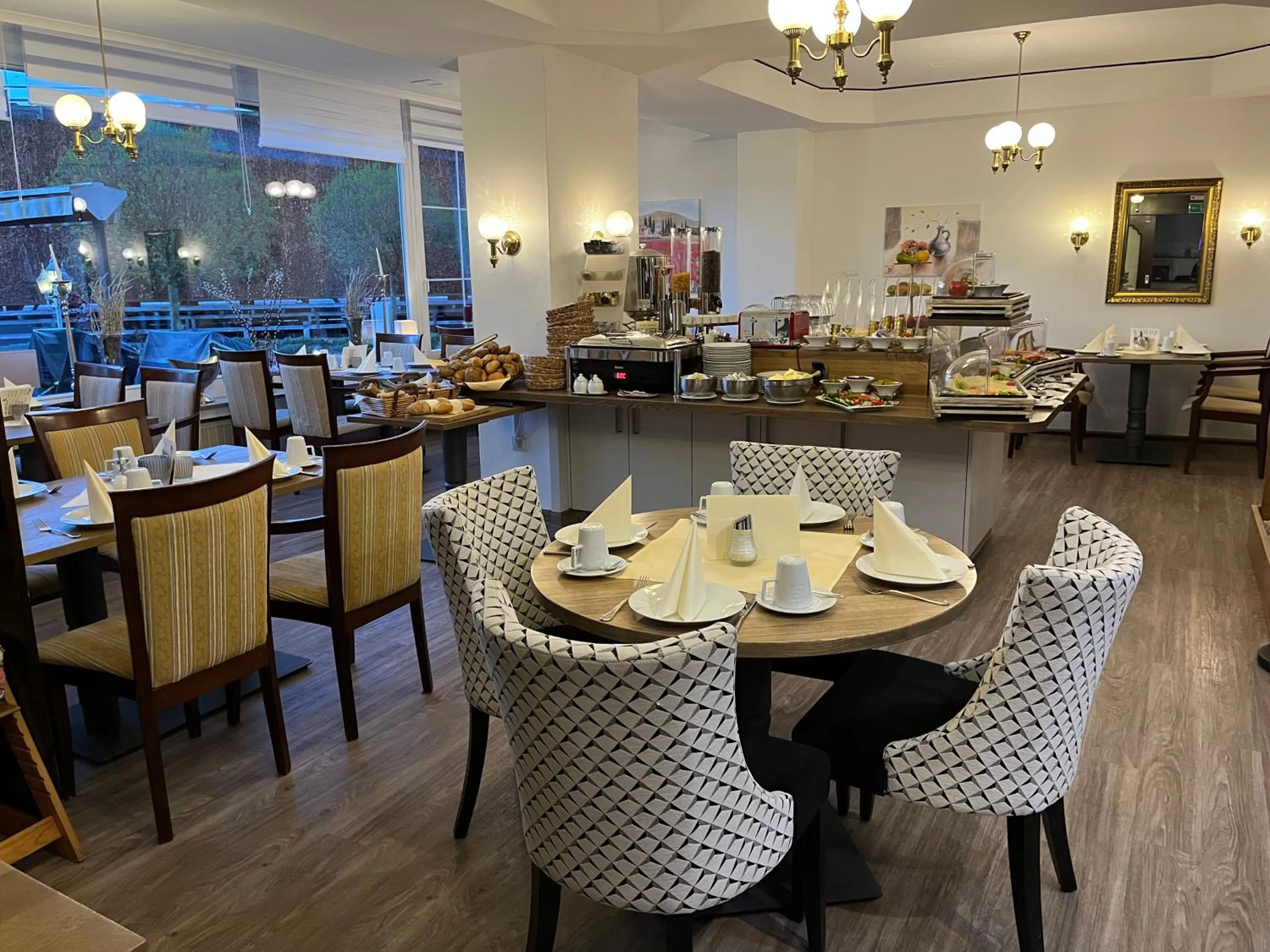 Restaurant/places to eat in Hotel Rosengarten