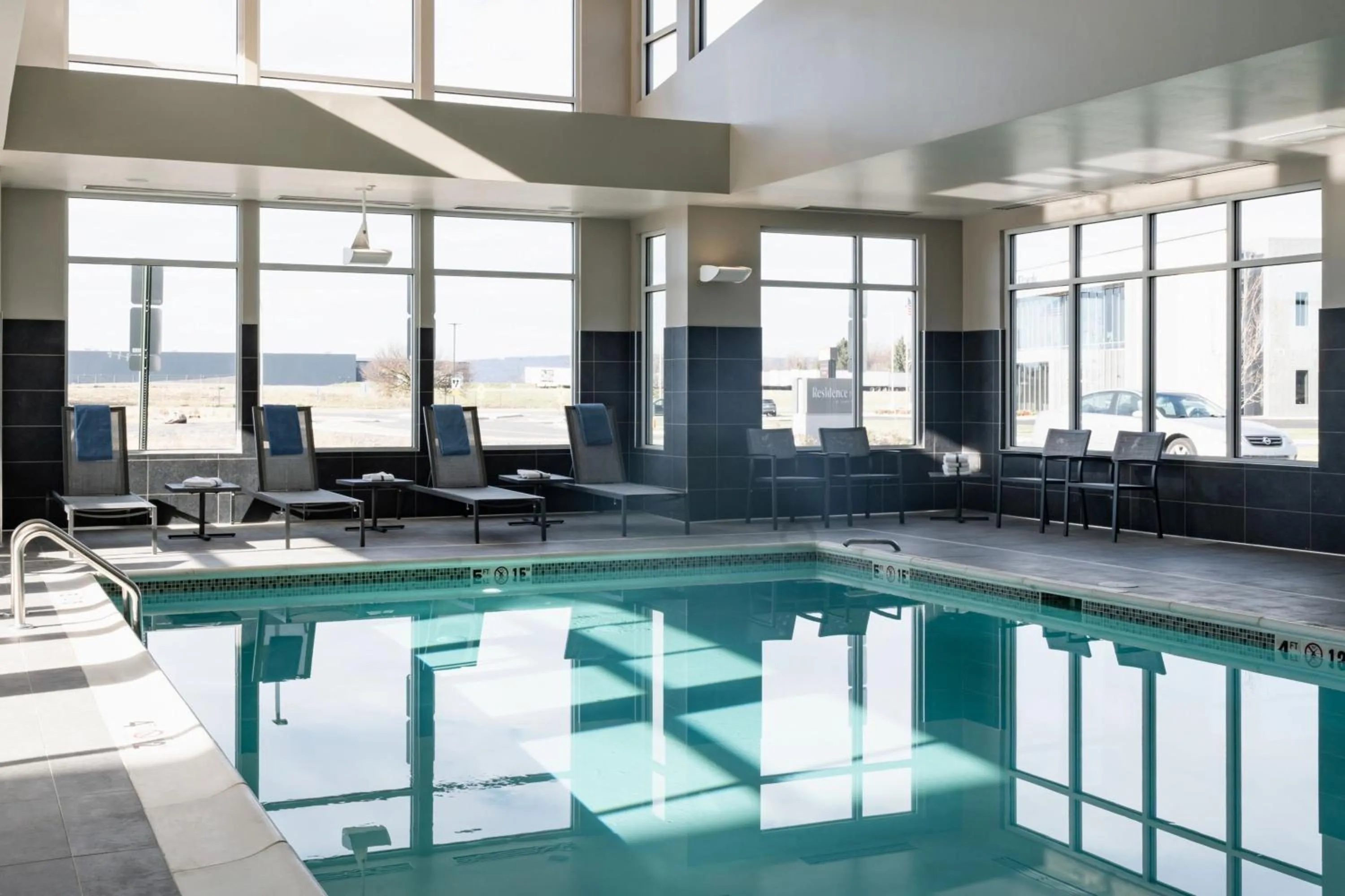 Swimming pool in Residence Inn by Marriott Wilkes-Barre Arena