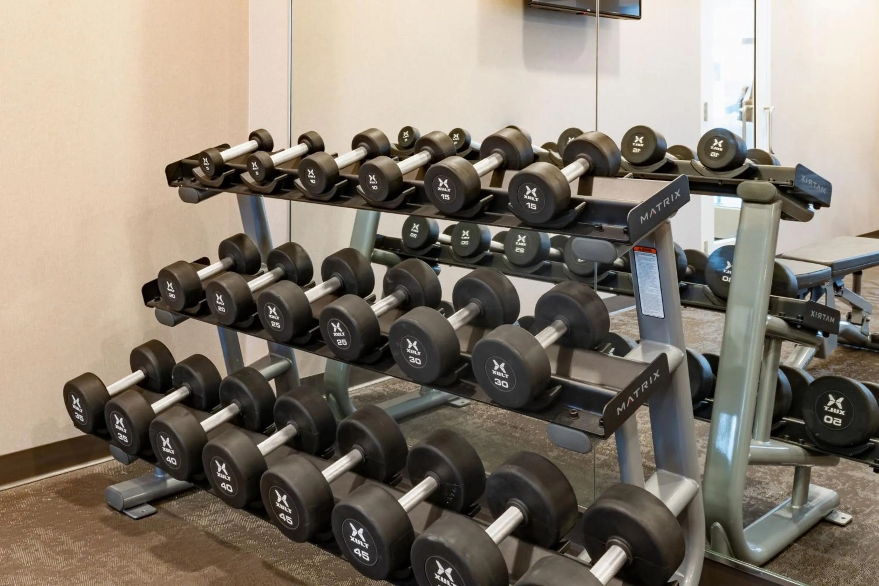 Fitness centre/facilities in Residence Inn by Marriott Wilkes-Barre Arena