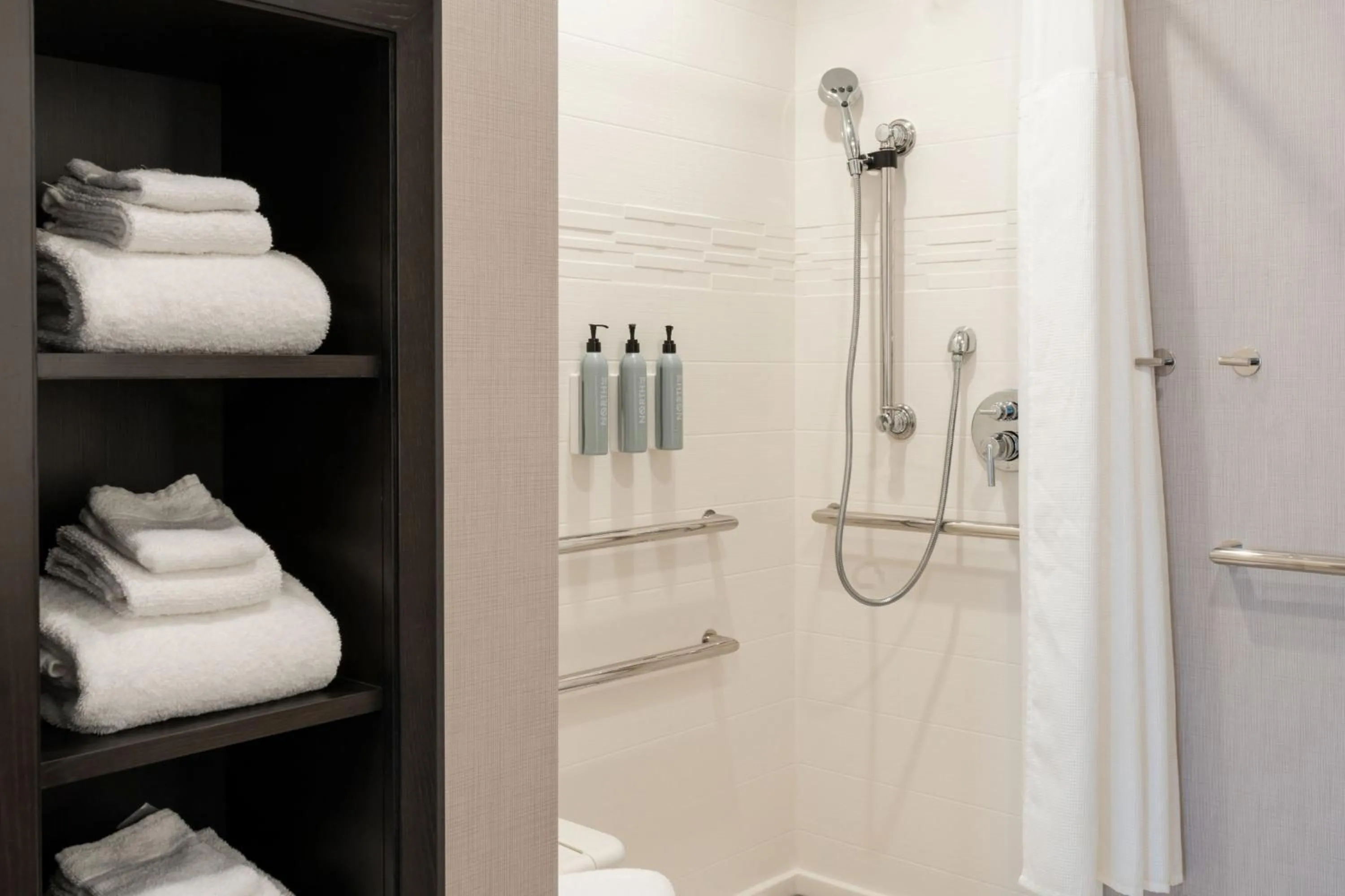 Bathroom in Residence Inn by Marriott Wilkes-Barre Arena