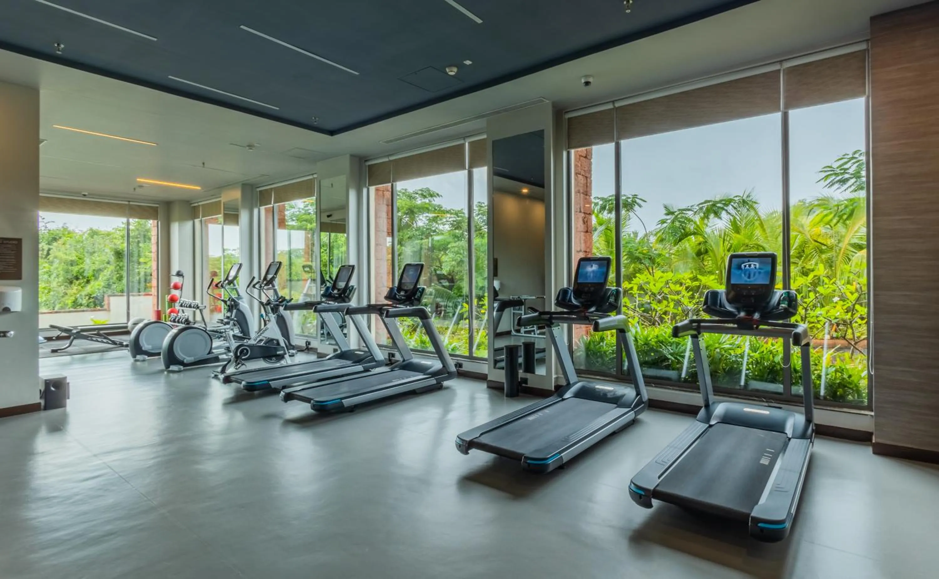 Fitness centre/facilities in The Westin Goa