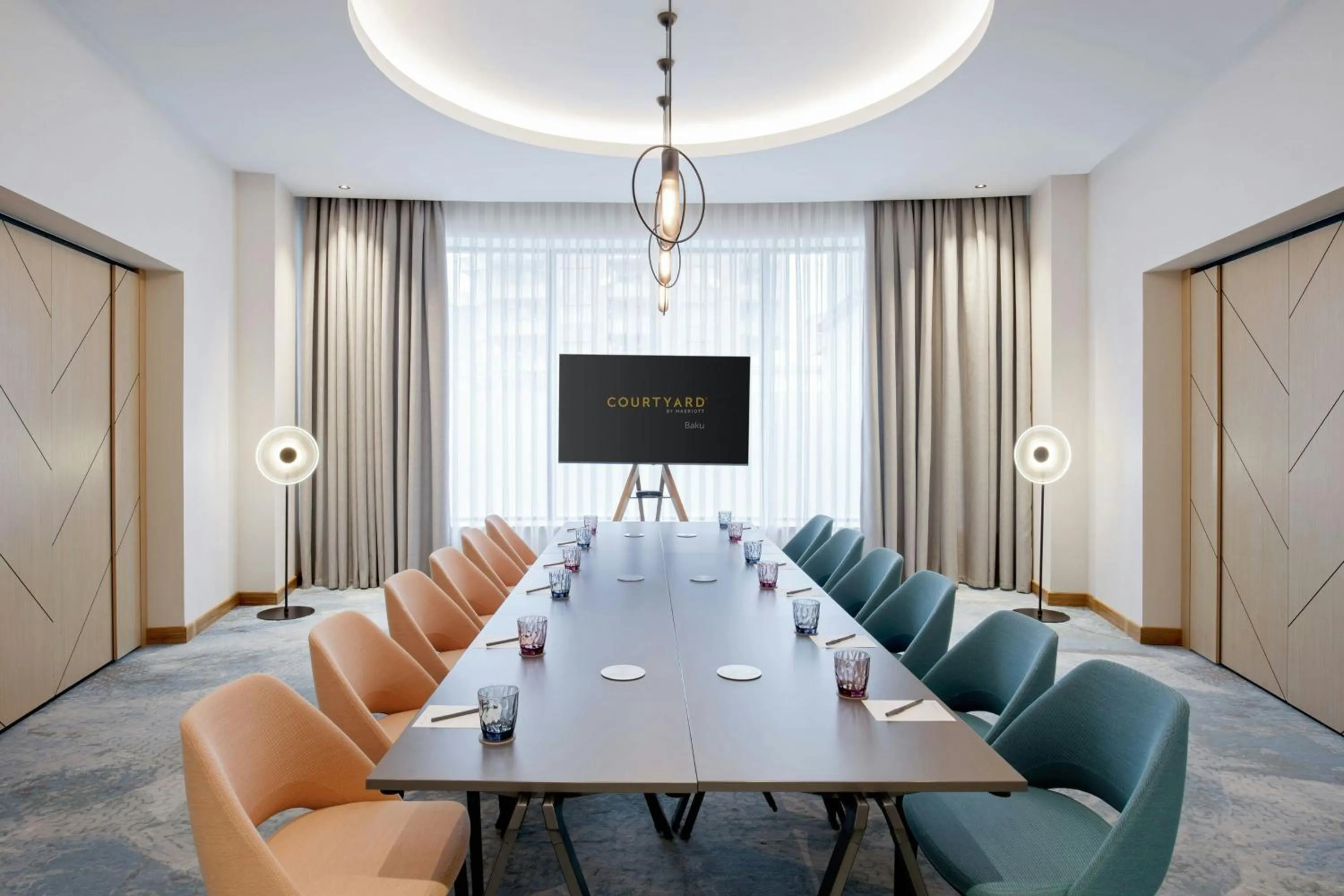 Meeting/conference room in Courtyard by Marriott Baku