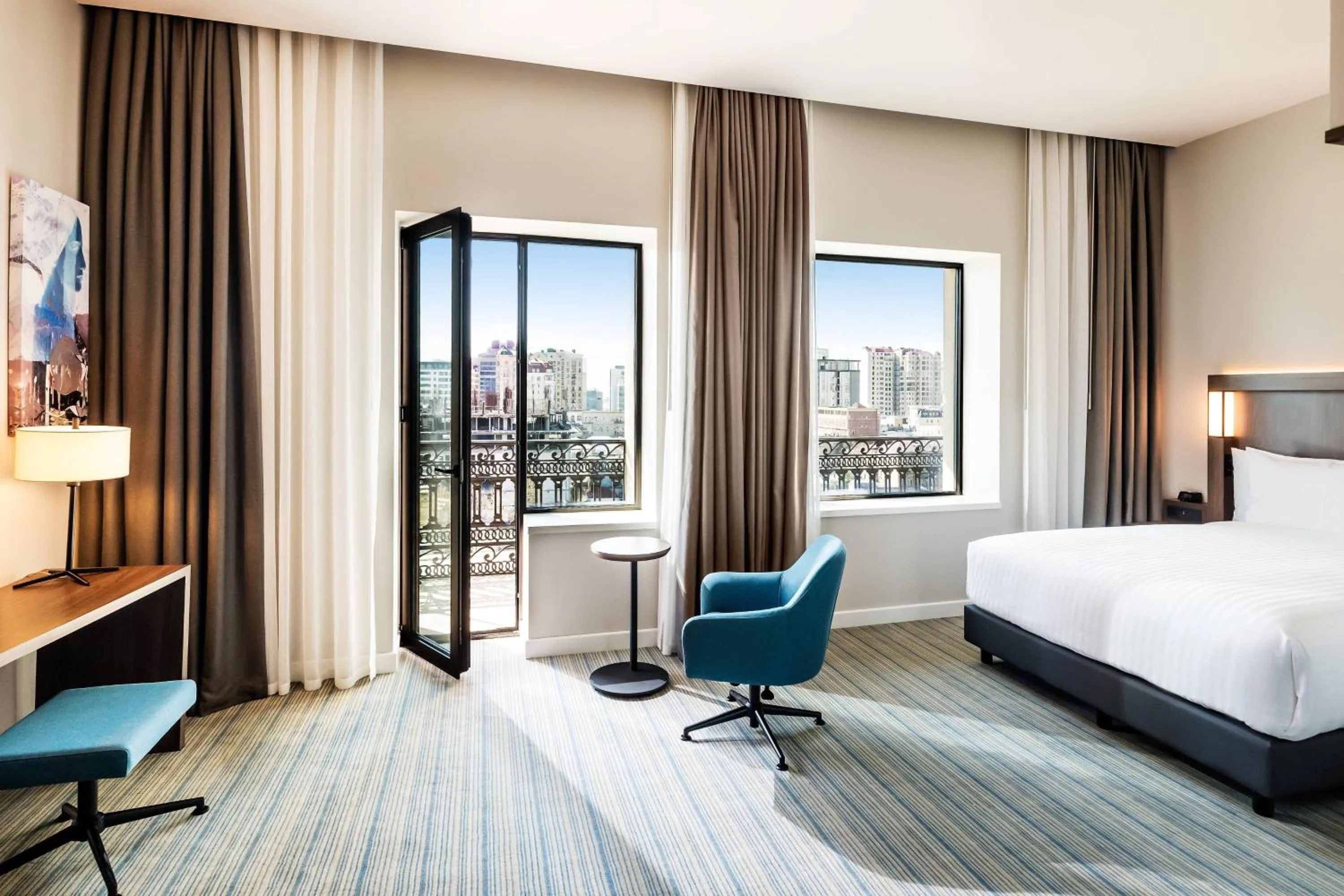 Photo of the whole room, Bed in Courtyard by Marriott Baku