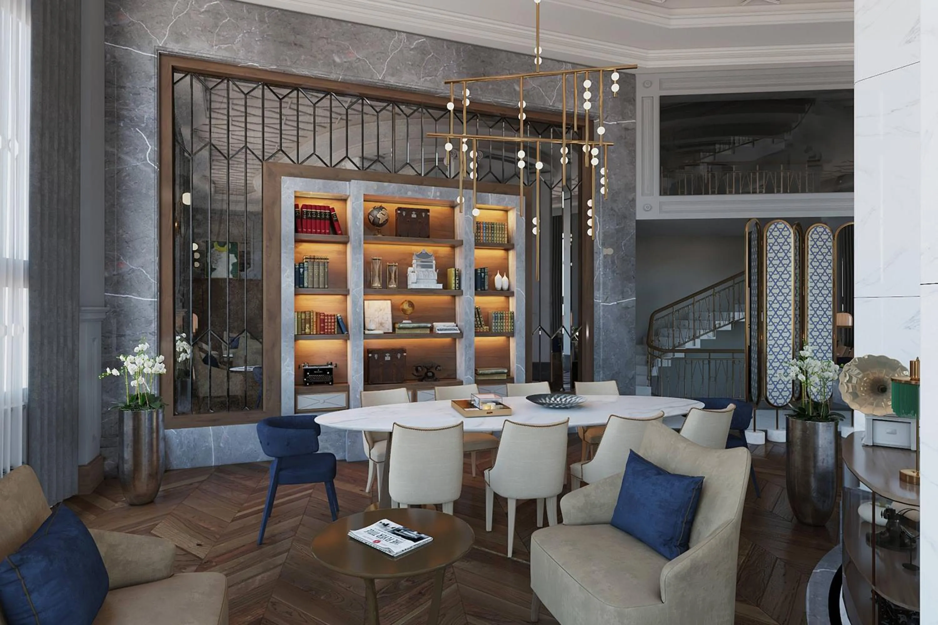 Lobby or reception in Orientbank Hotel Istanbul, Autograph Collection