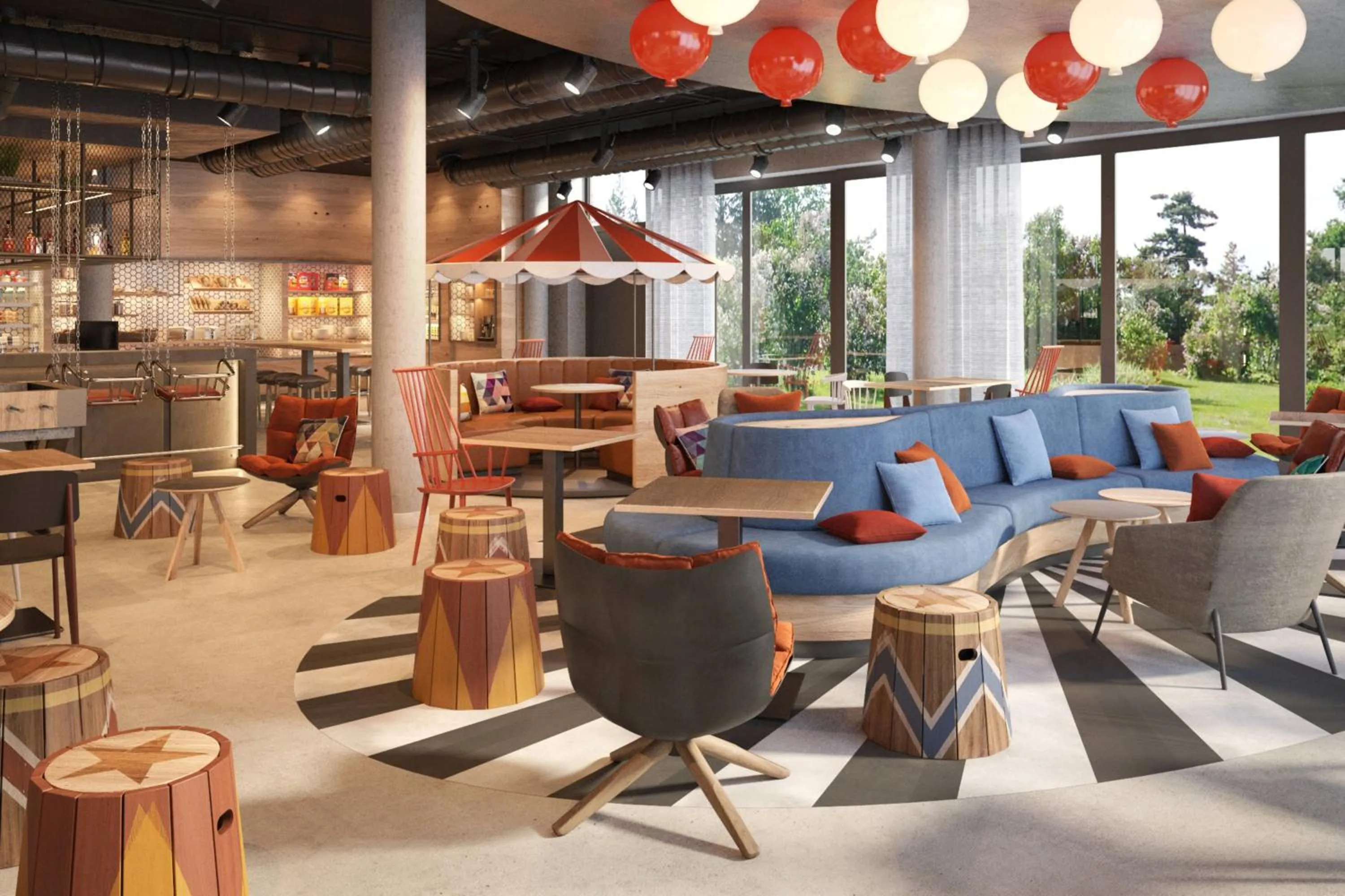 Breakfast in Moxy Rust