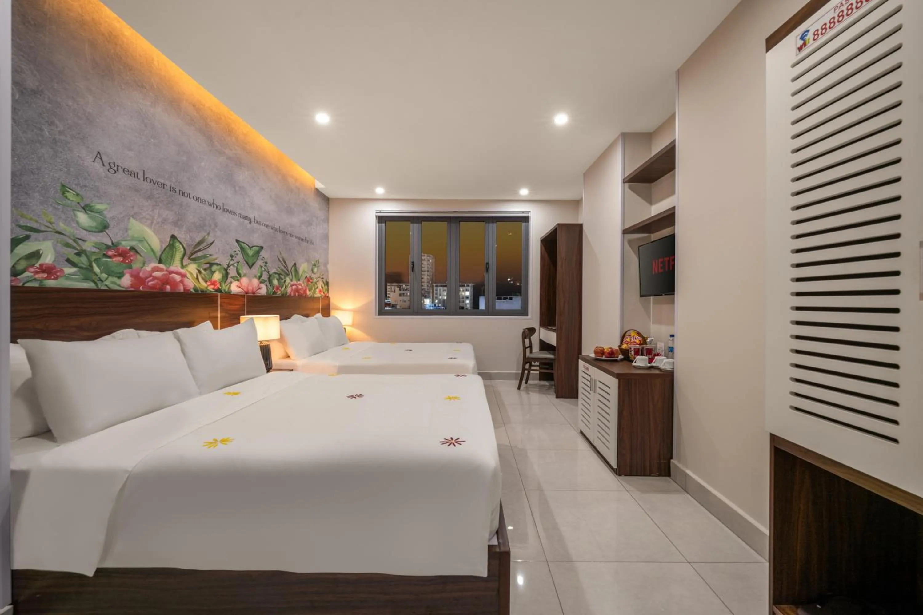 Bed in KLY Hotel Vung Tau
