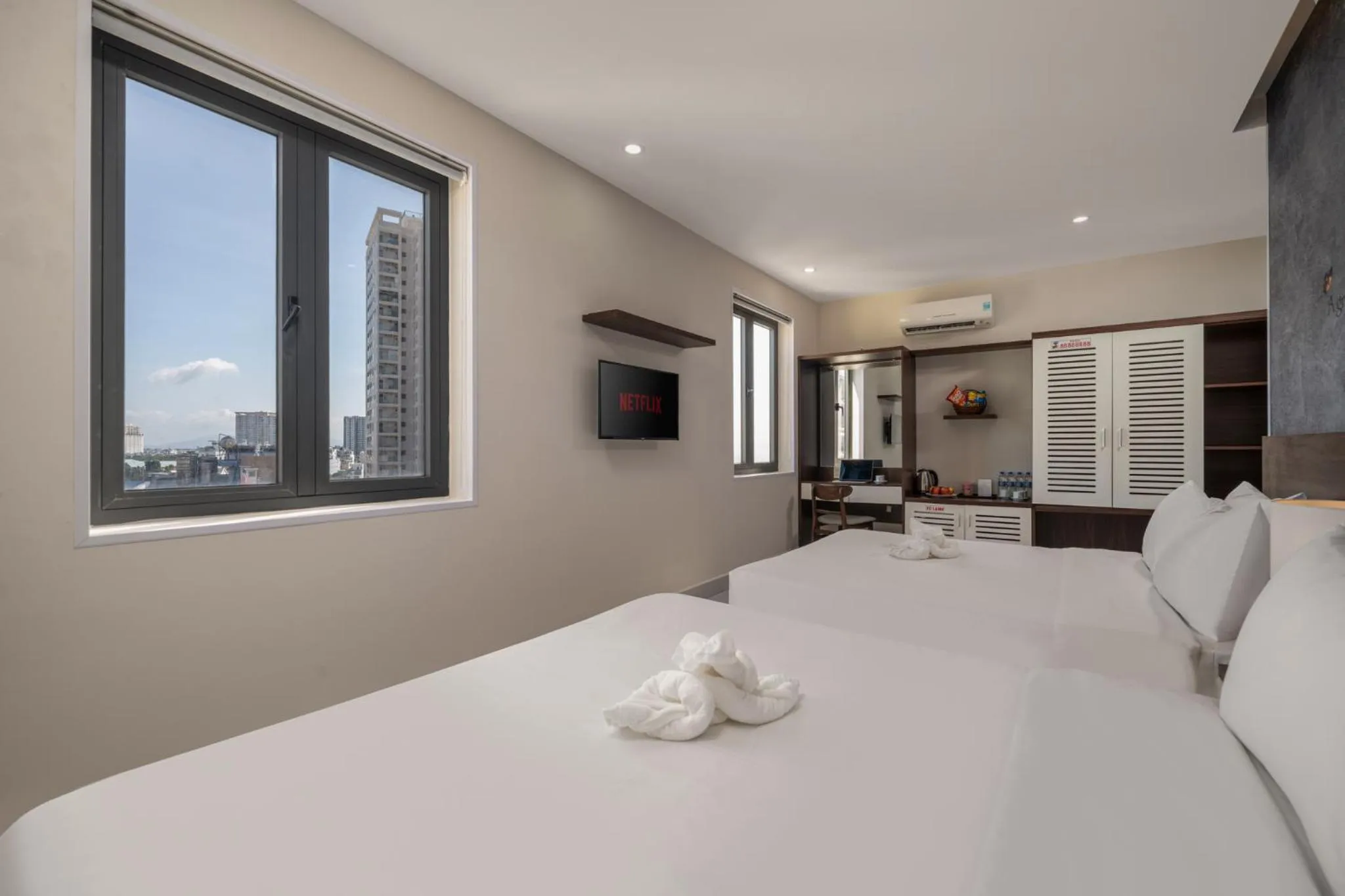 Bed in KLY Hotel Vung Tau