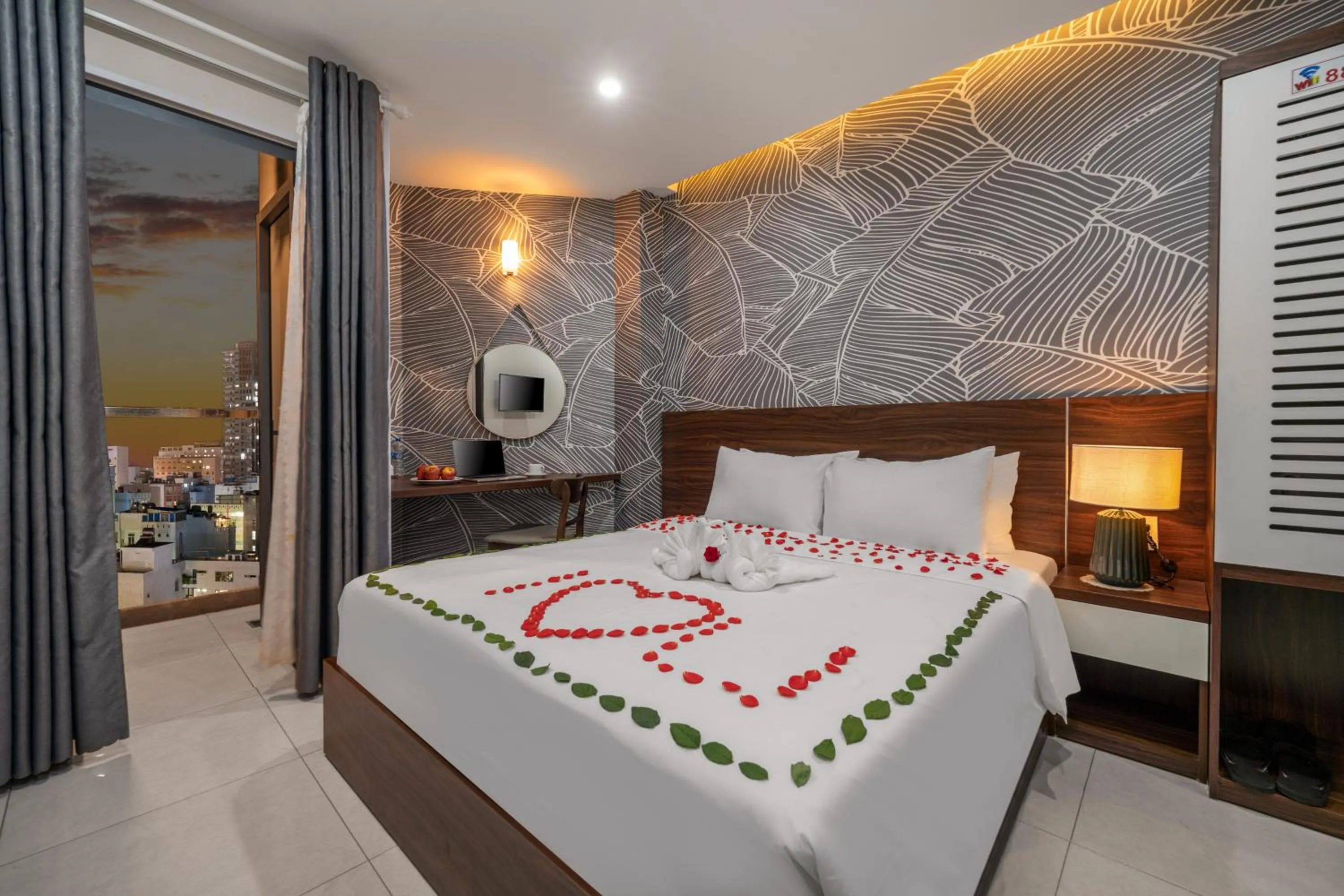 Bed in KLY Hotel Vung Tau