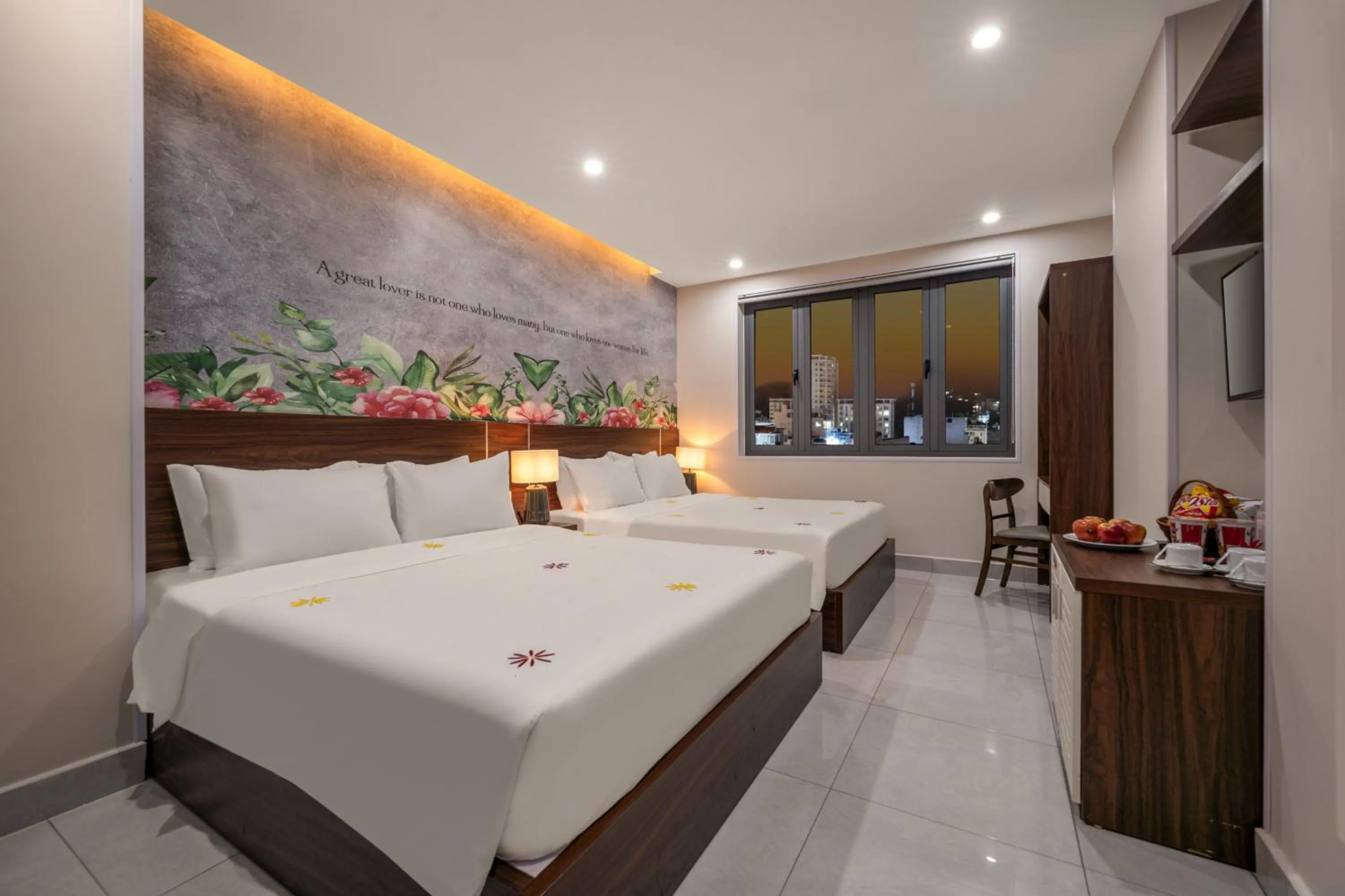 Bed in KLY Hotel Vung Tau