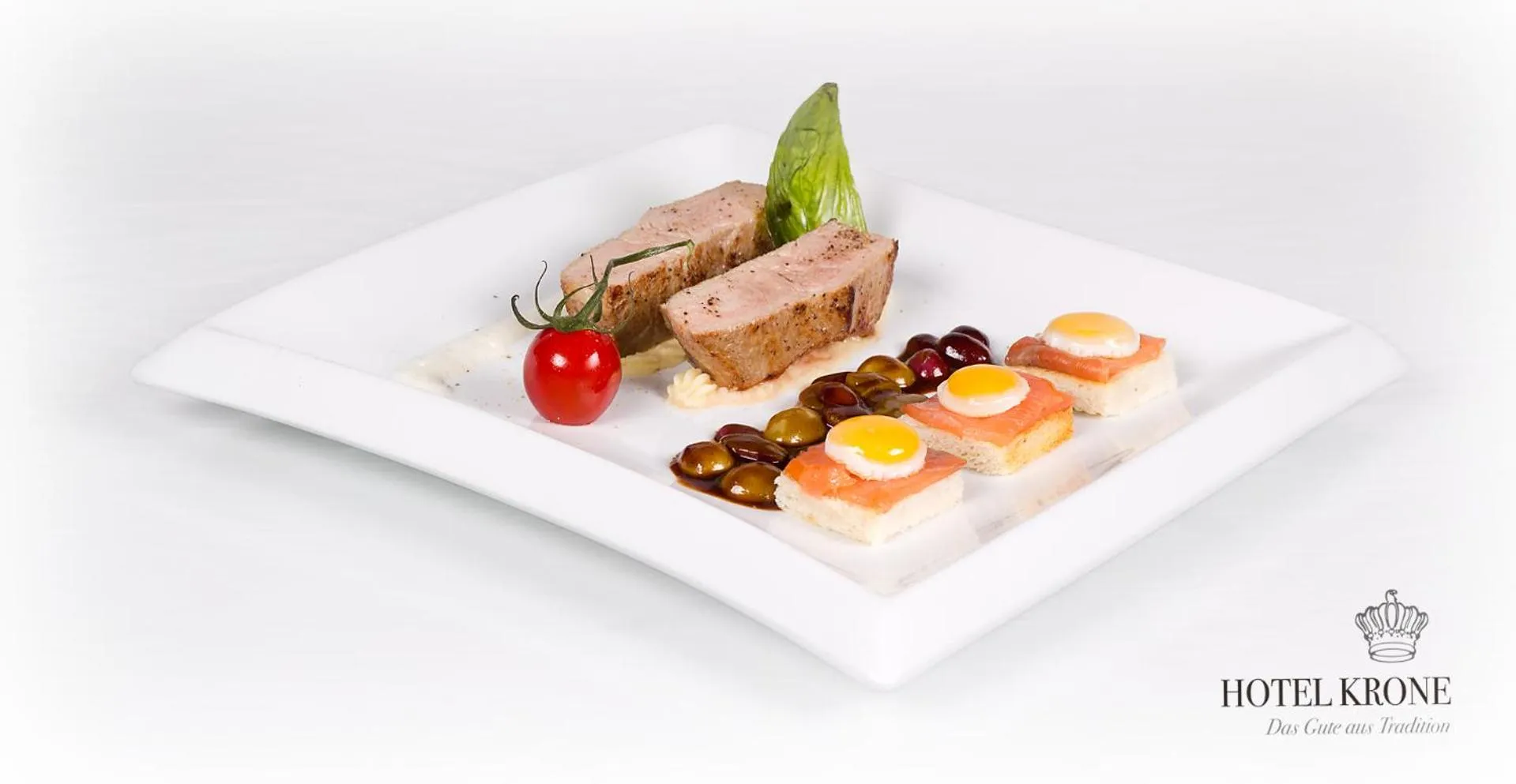 Food close-up in Hotel Krone