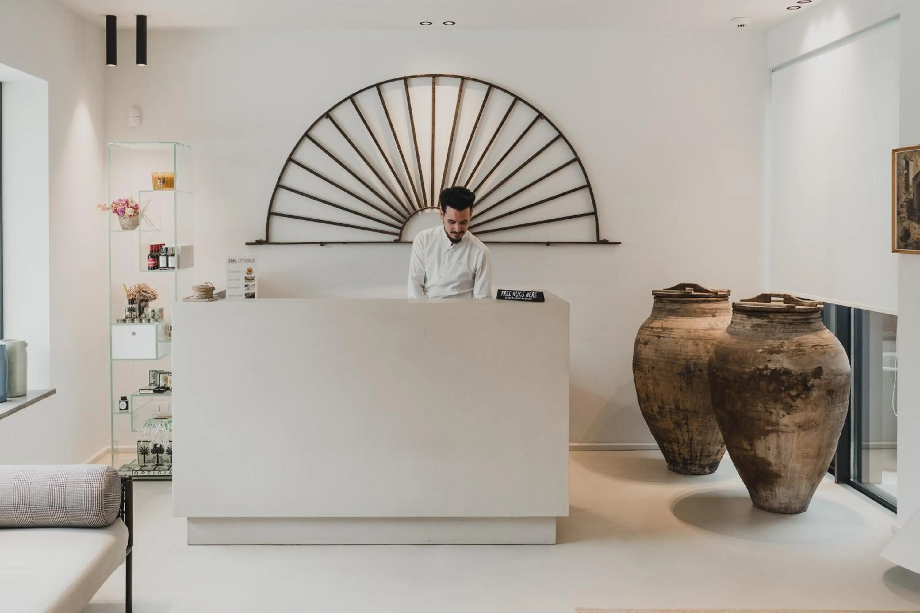 Lobby or reception in Domìa Boutique Hotel e Cucina