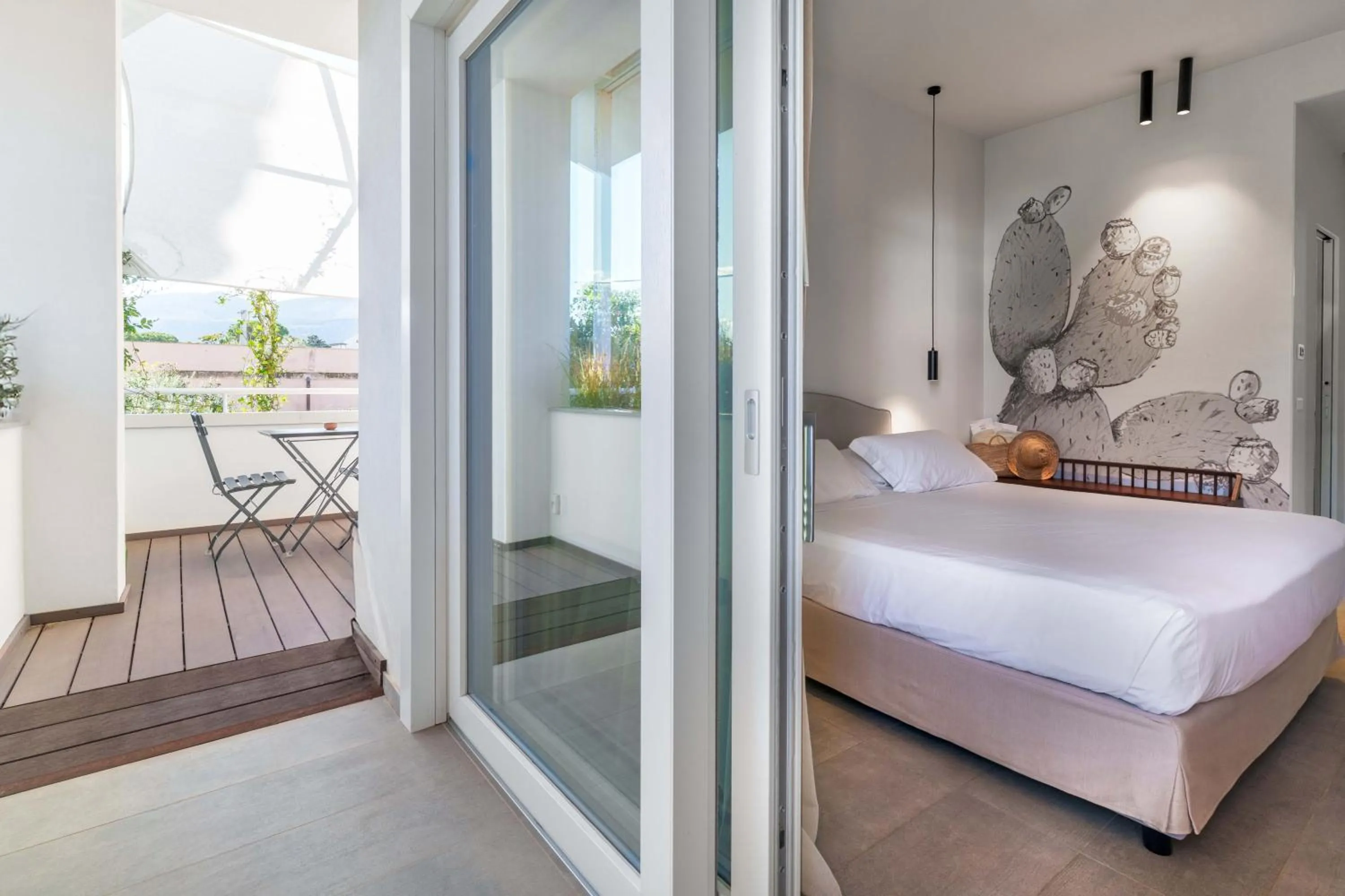 Garden, Bed in Domìa Boutique Hotel e Cucina