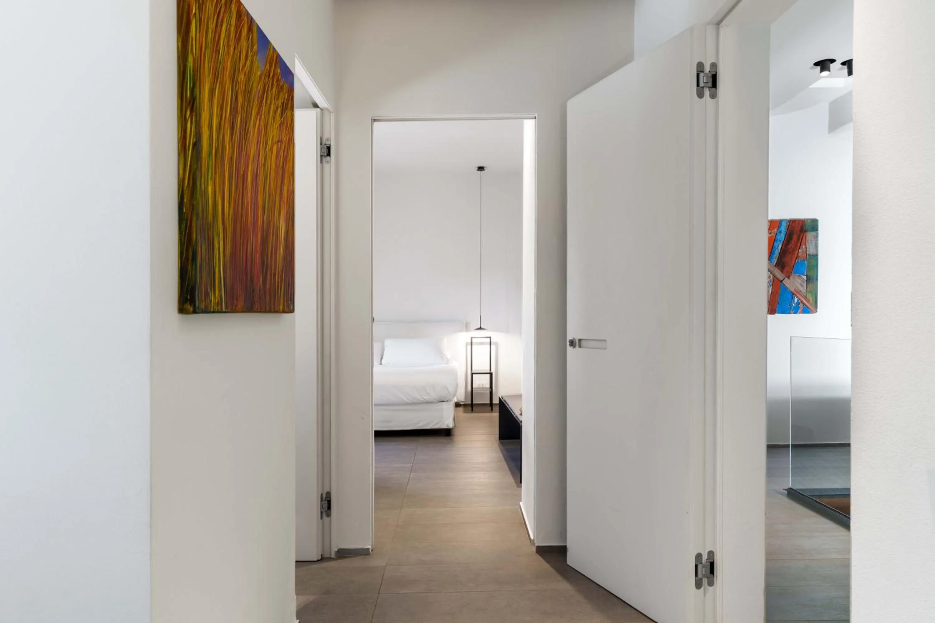 Decorative detail, Bed in Domìa Boutique Hotel e Cucina