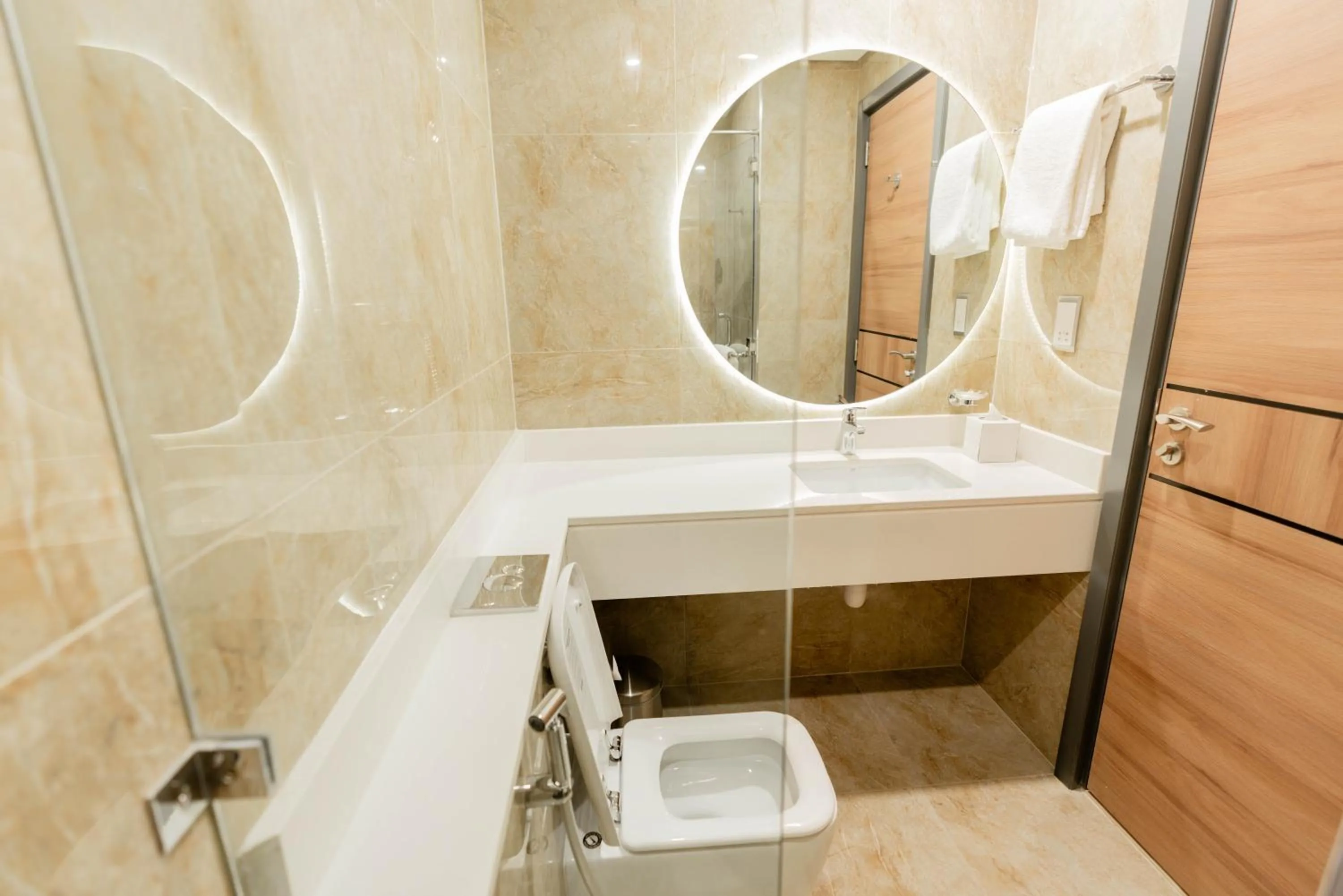 Bathroom in Resivation Hotel