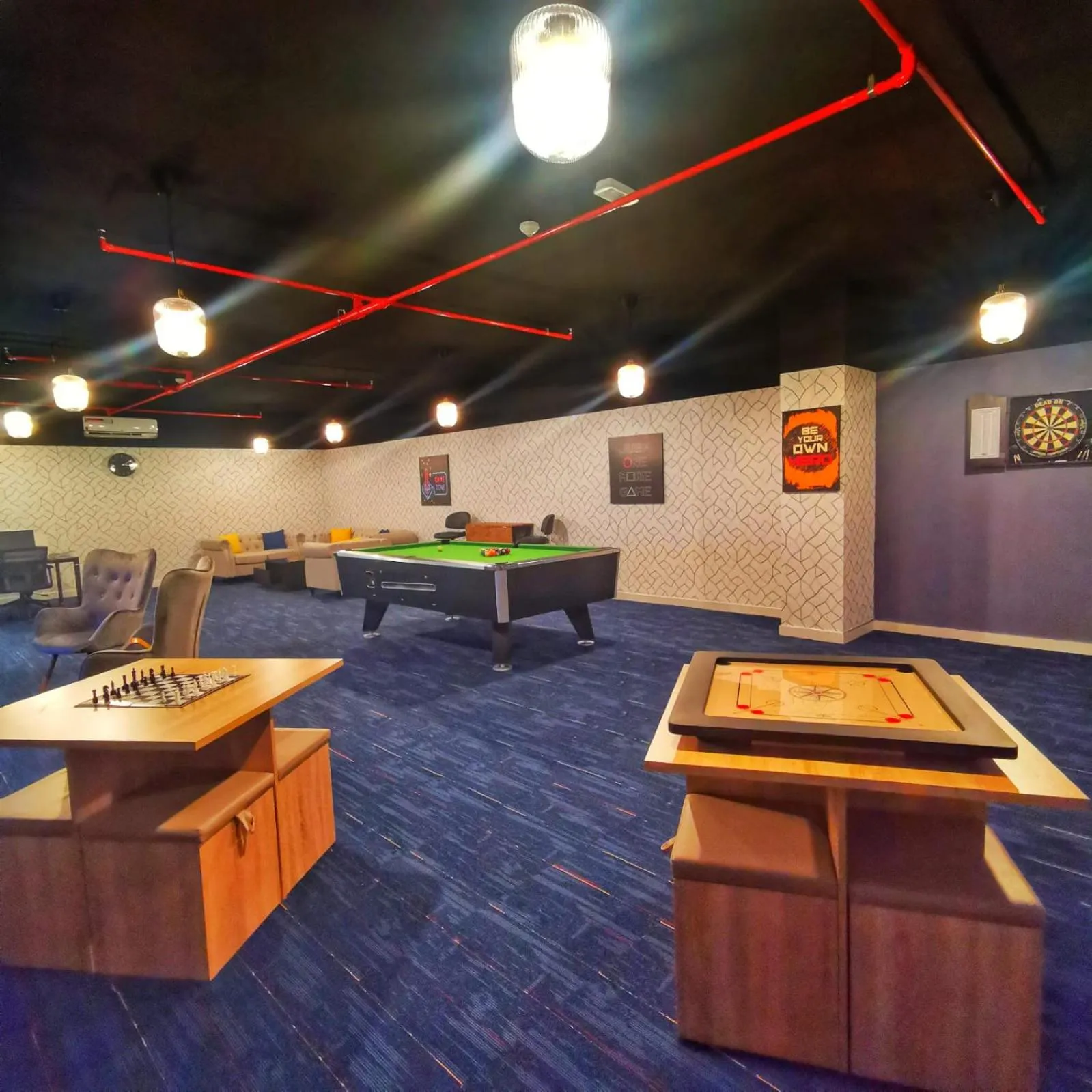 Game Room in Resivation Hotel