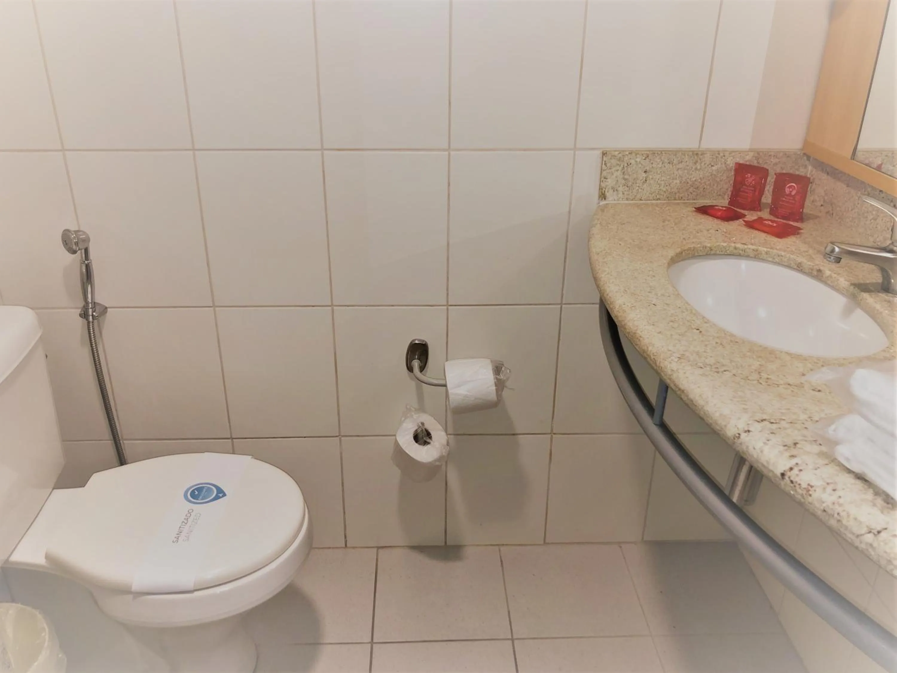 Bathroom in Ibis Belo Horizonte Savassi