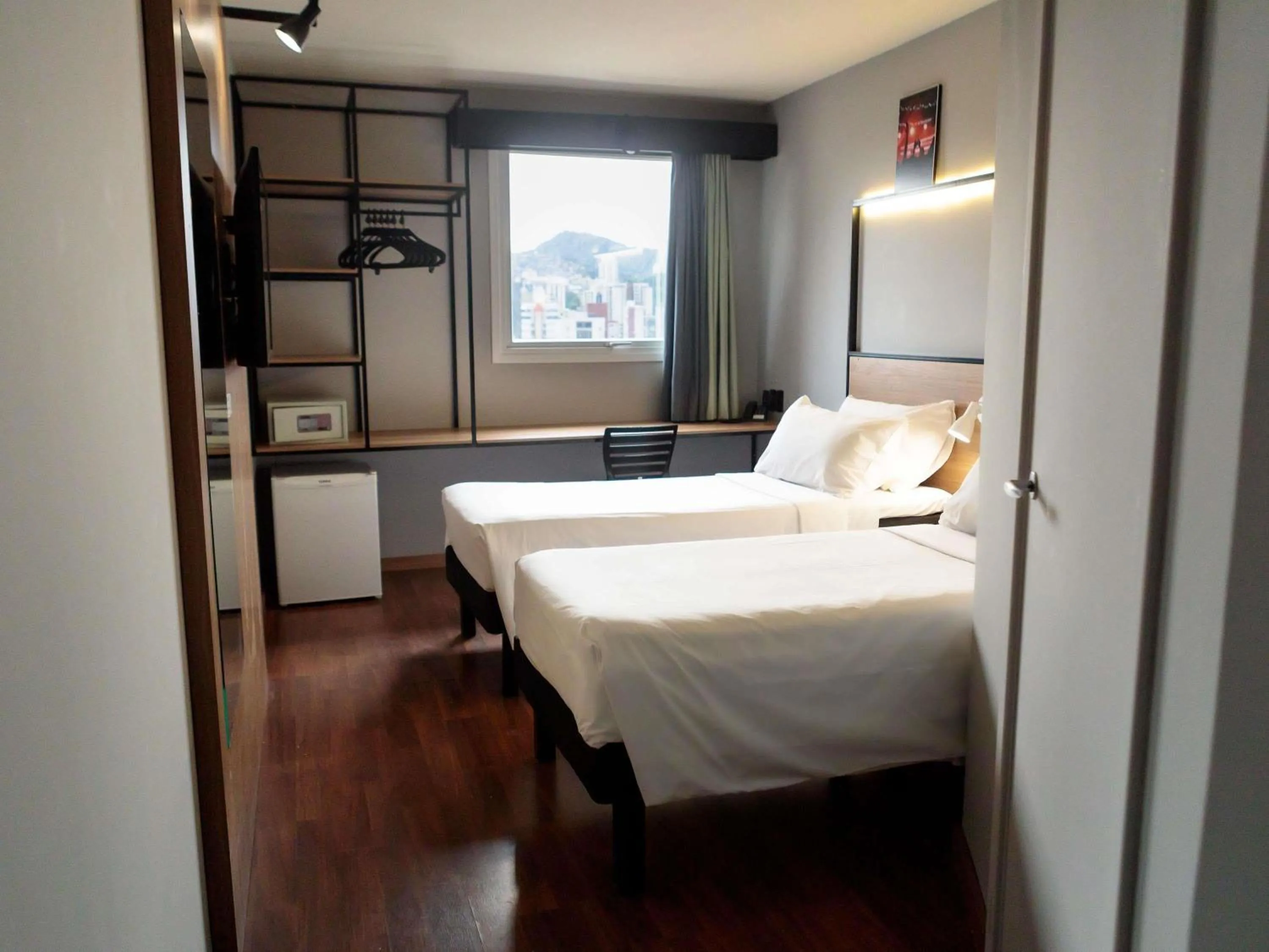 Bedroom, Bed in Ibis Belo Horizonte Savassi