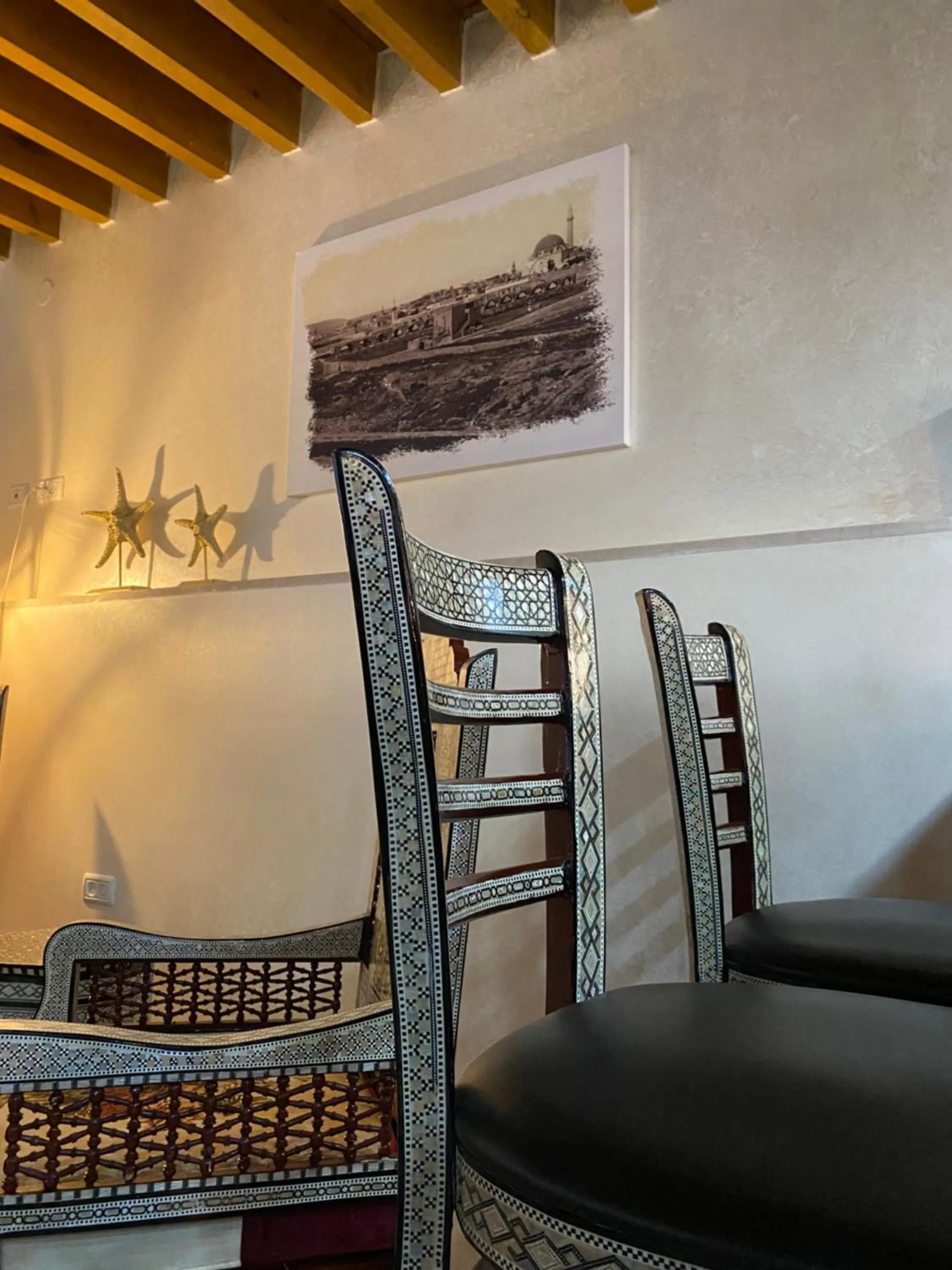 Seating area in Bab al-sham funduk