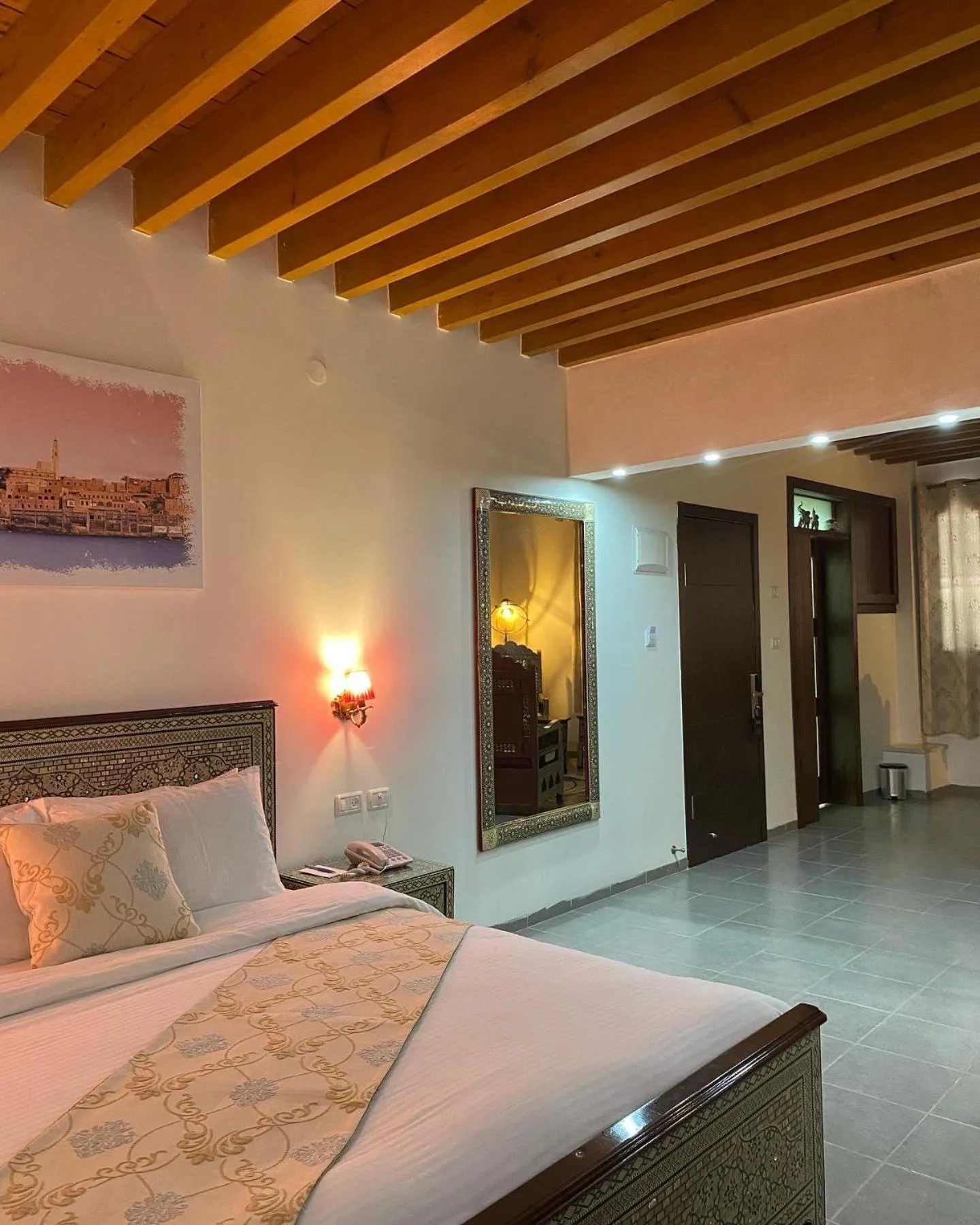 Bed in Bab al-sham funduk