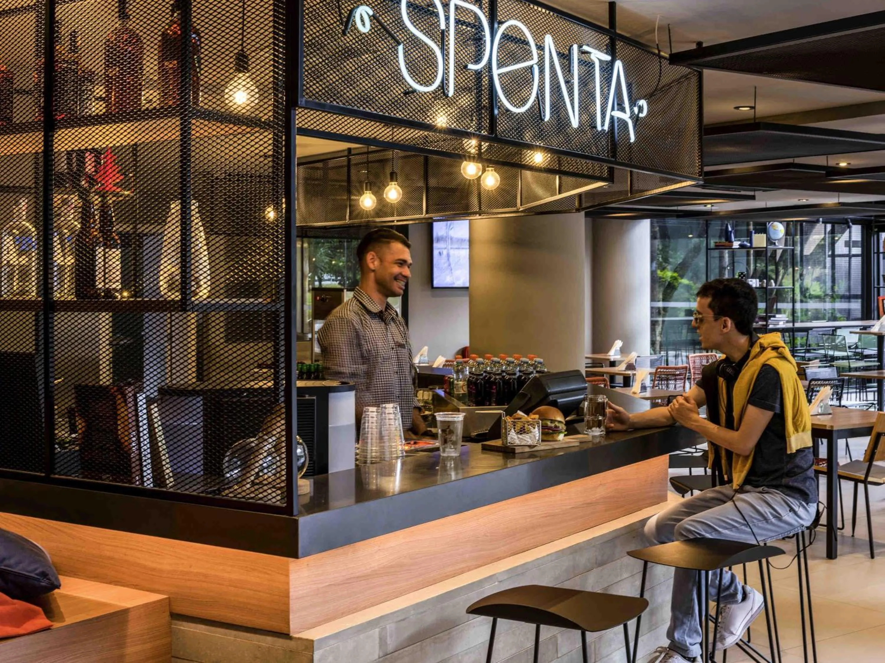 Lounge or bar in ibis Sao Paulo Barra Funda