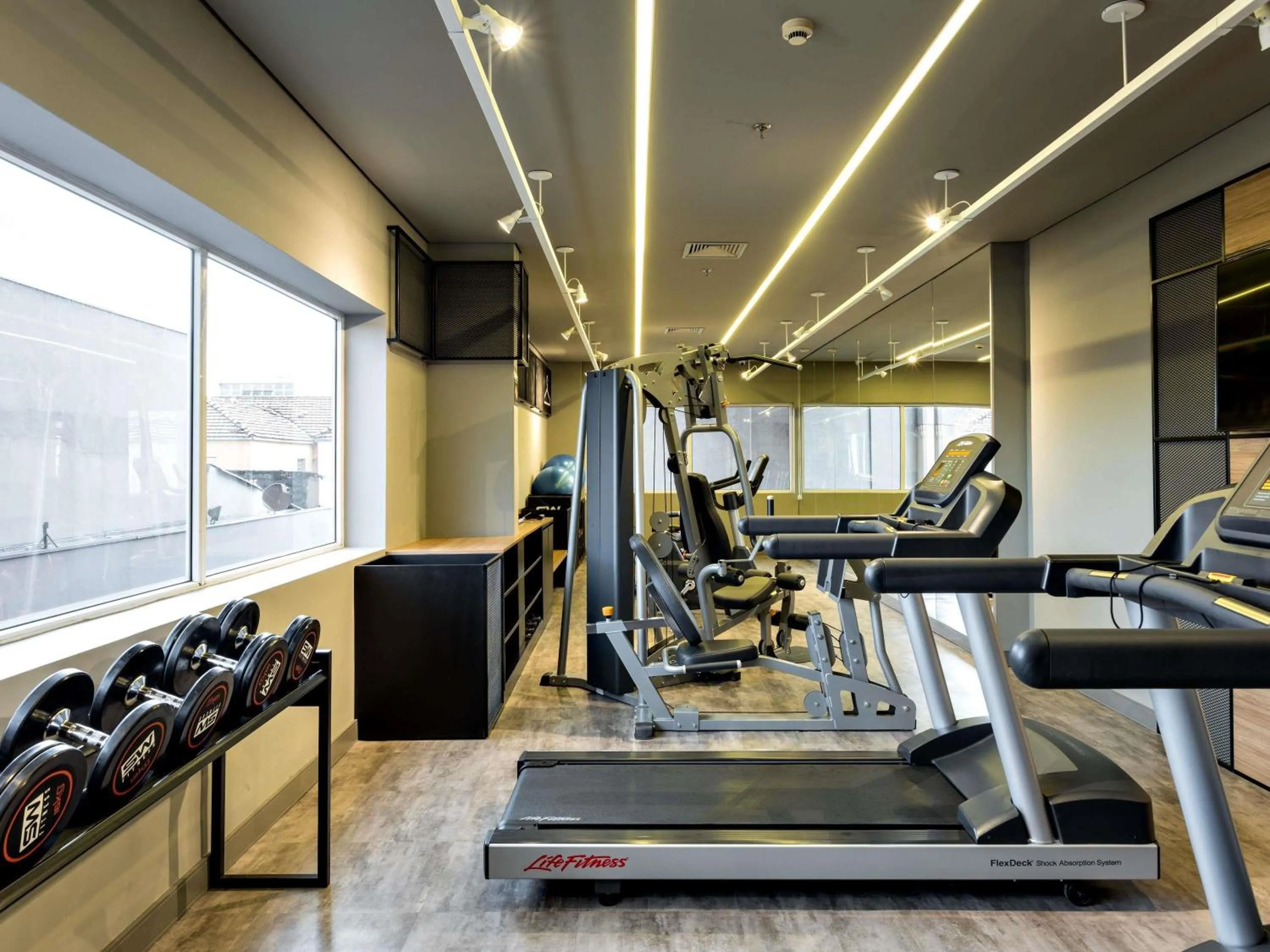 Fitness centre/facilities in ibis Sao Paulo Barra Funda