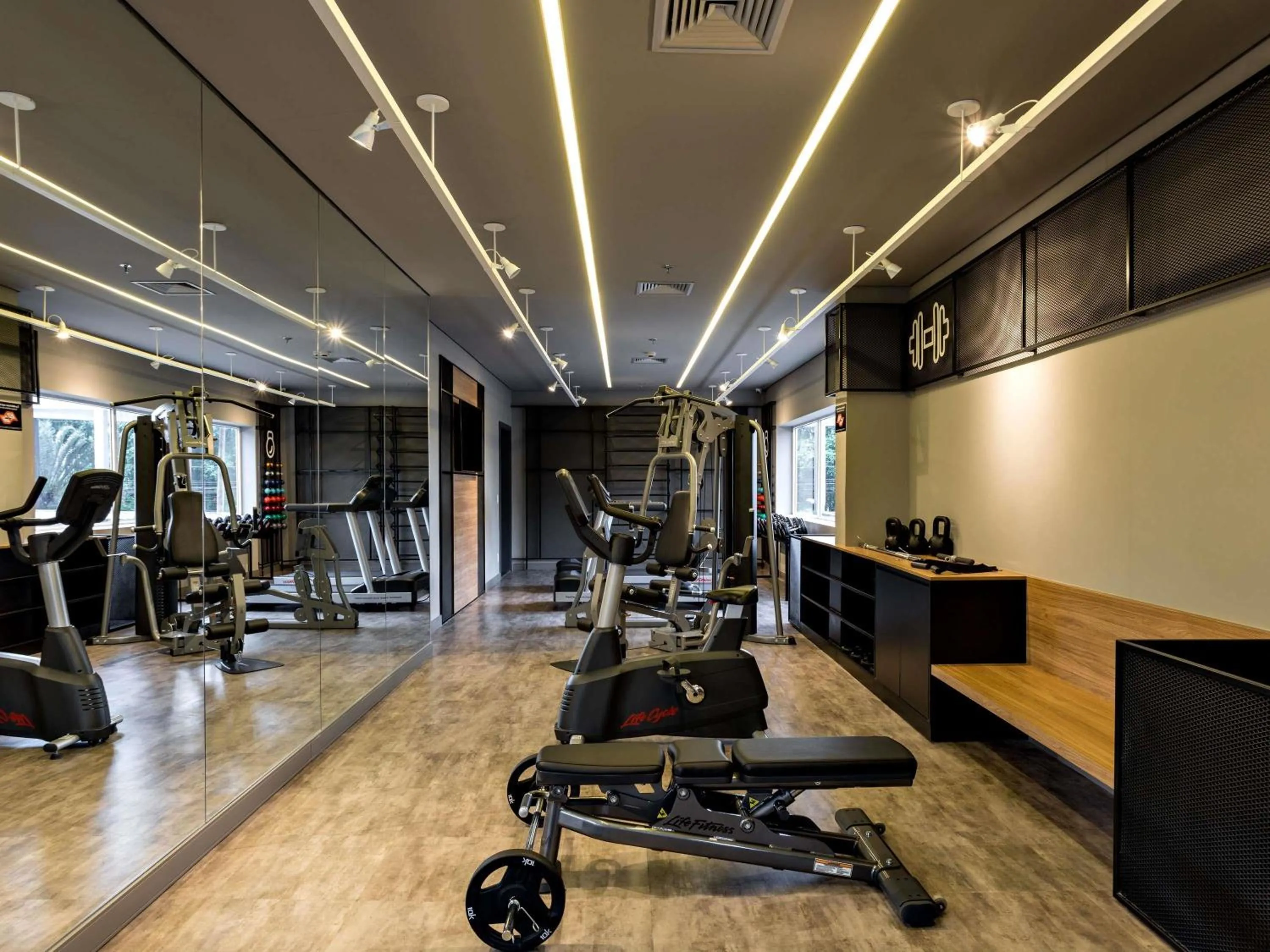 Fitness centre/facilities in ibis Sao Paulo Barra Funda