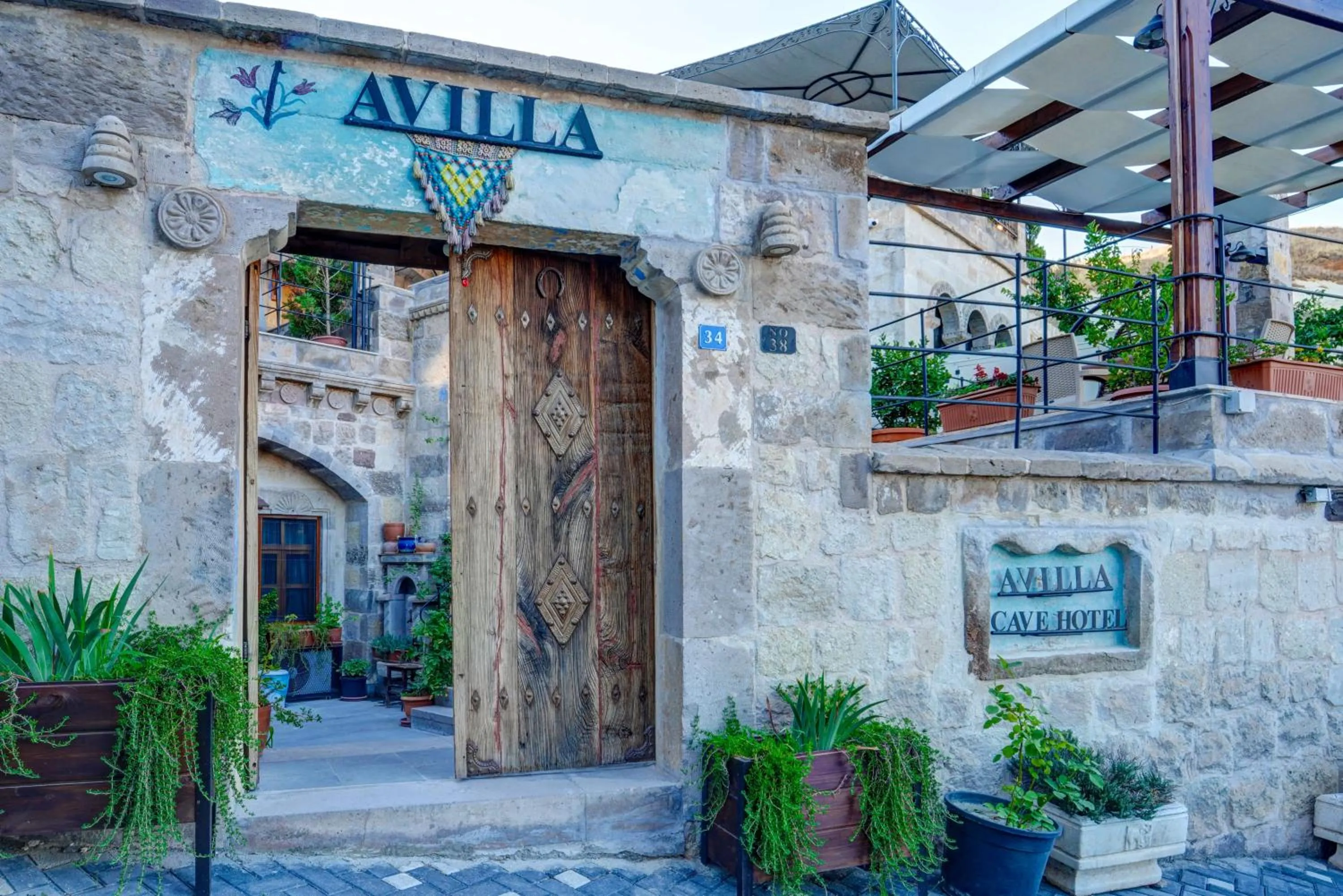 Property building in Avilla Cave Hotel