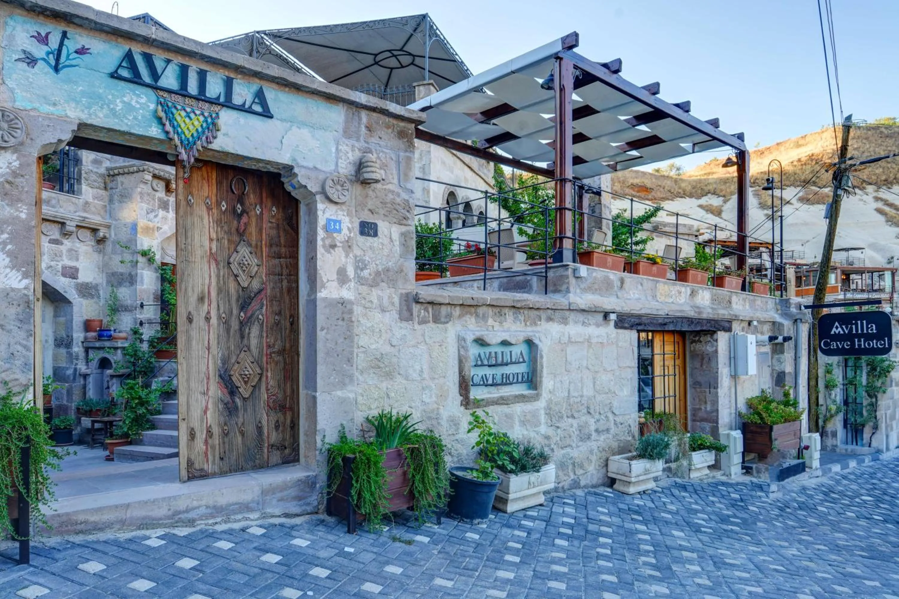 Property building in Avilla Cave Hotel