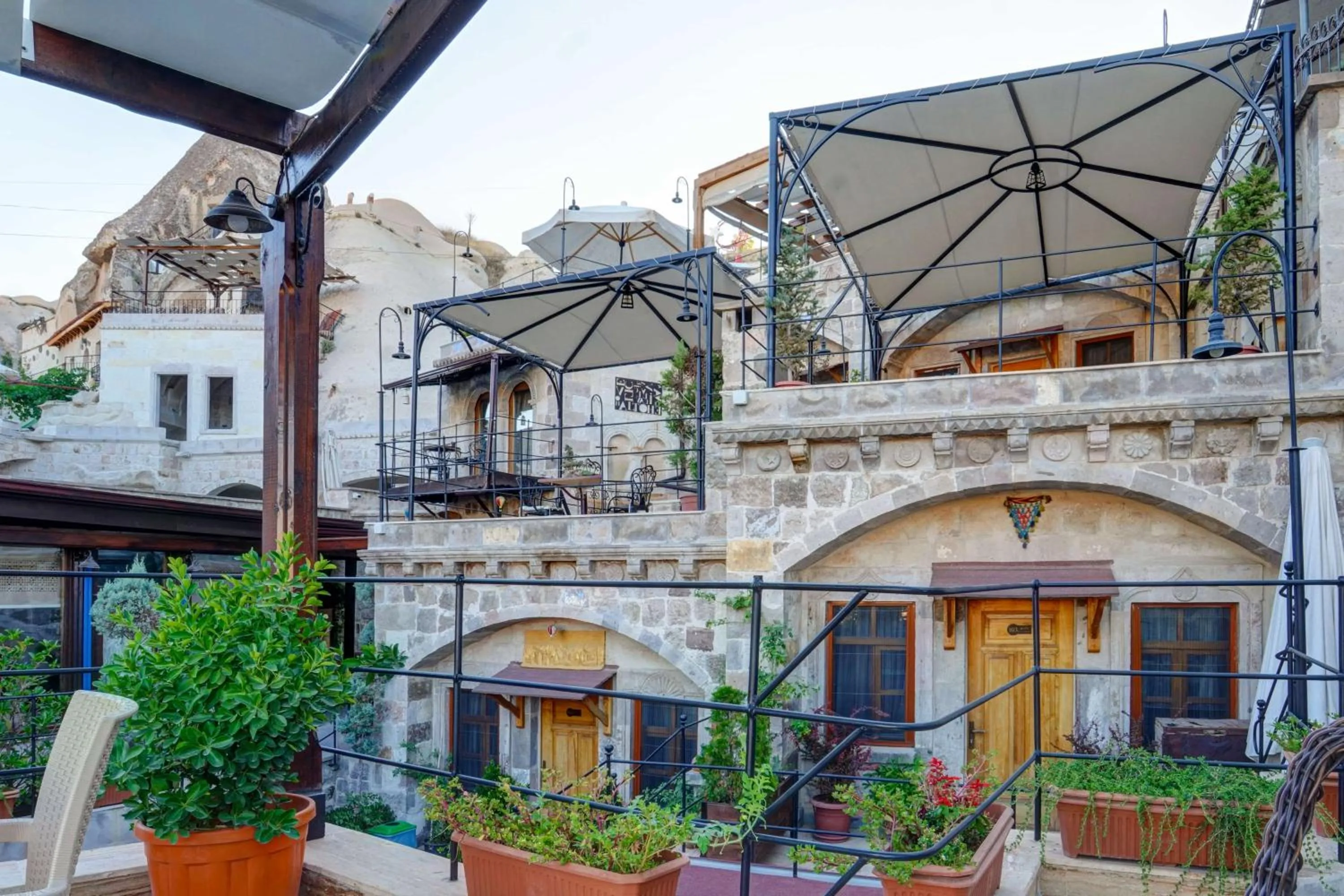 Garden in Avilla Cave Hotel