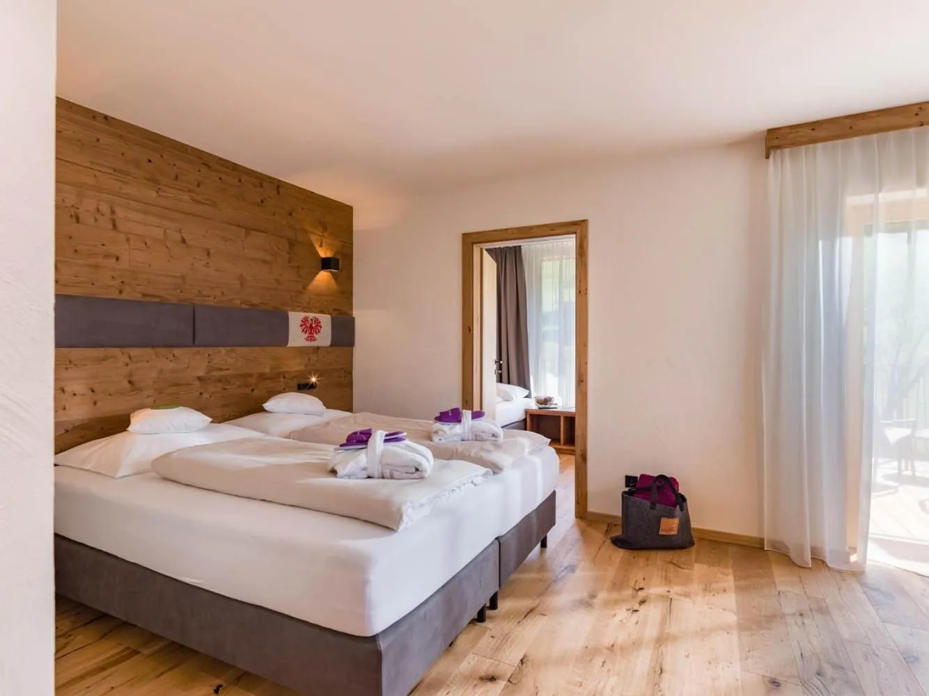 Bed in Hotel Penzinghof