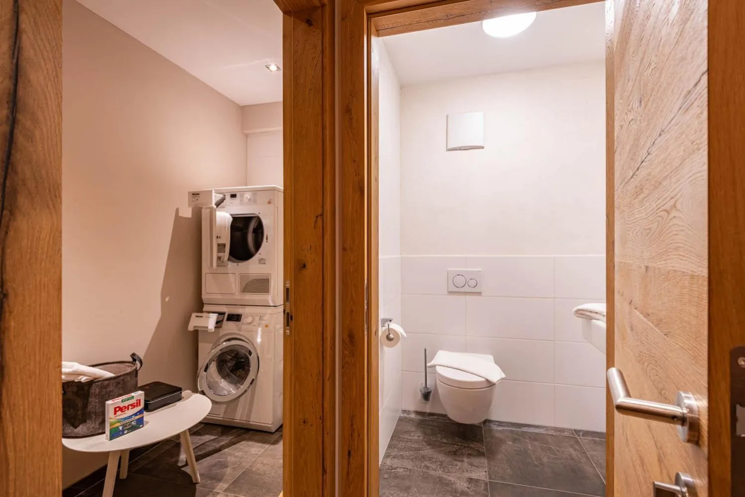 washing machine in Hotel Penzinghof