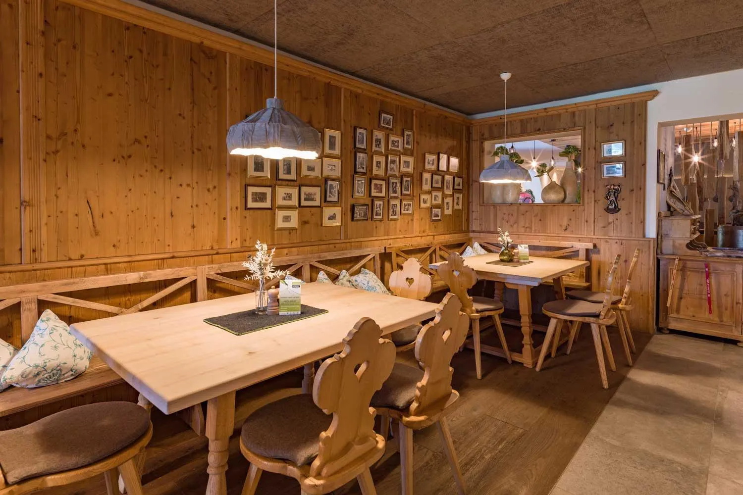 Restaurant/places to eat in Hotel Penzinghof