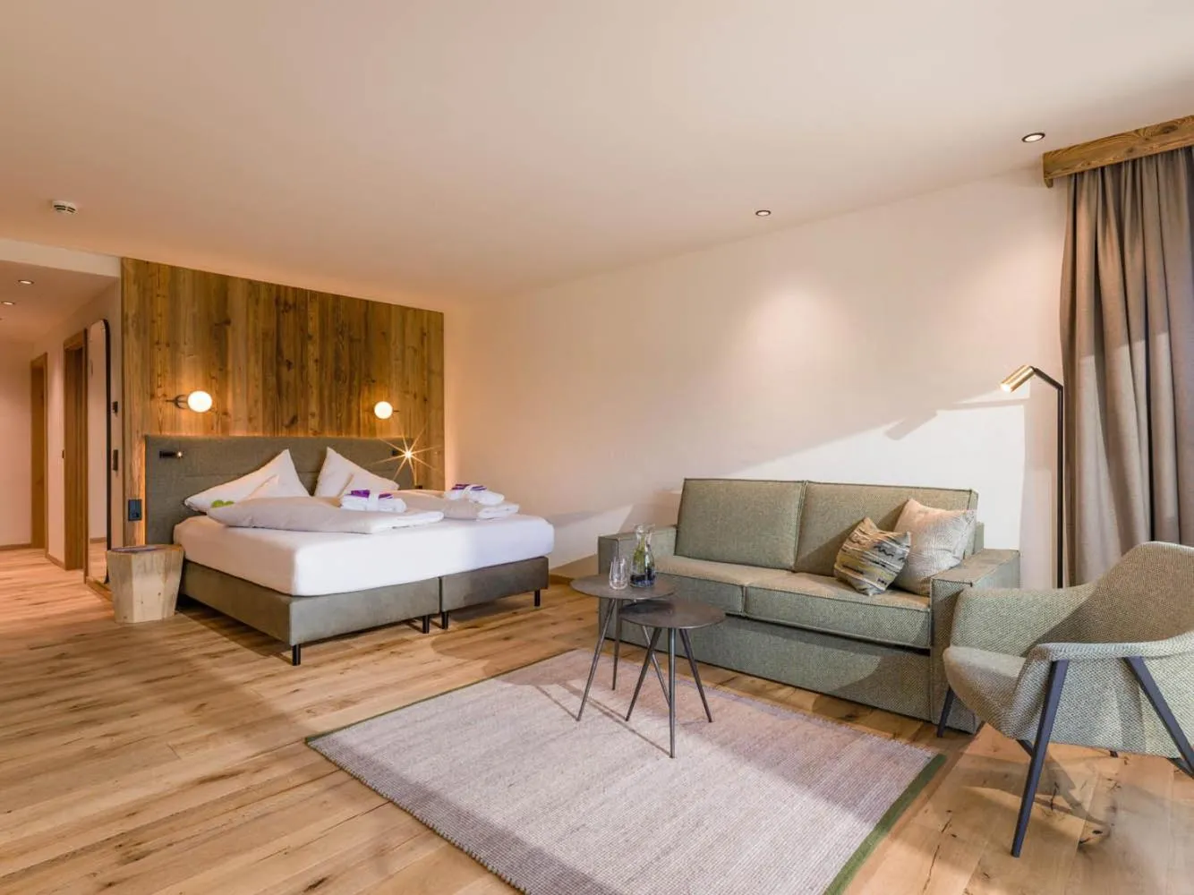 Bed in Hotel Penzinghof