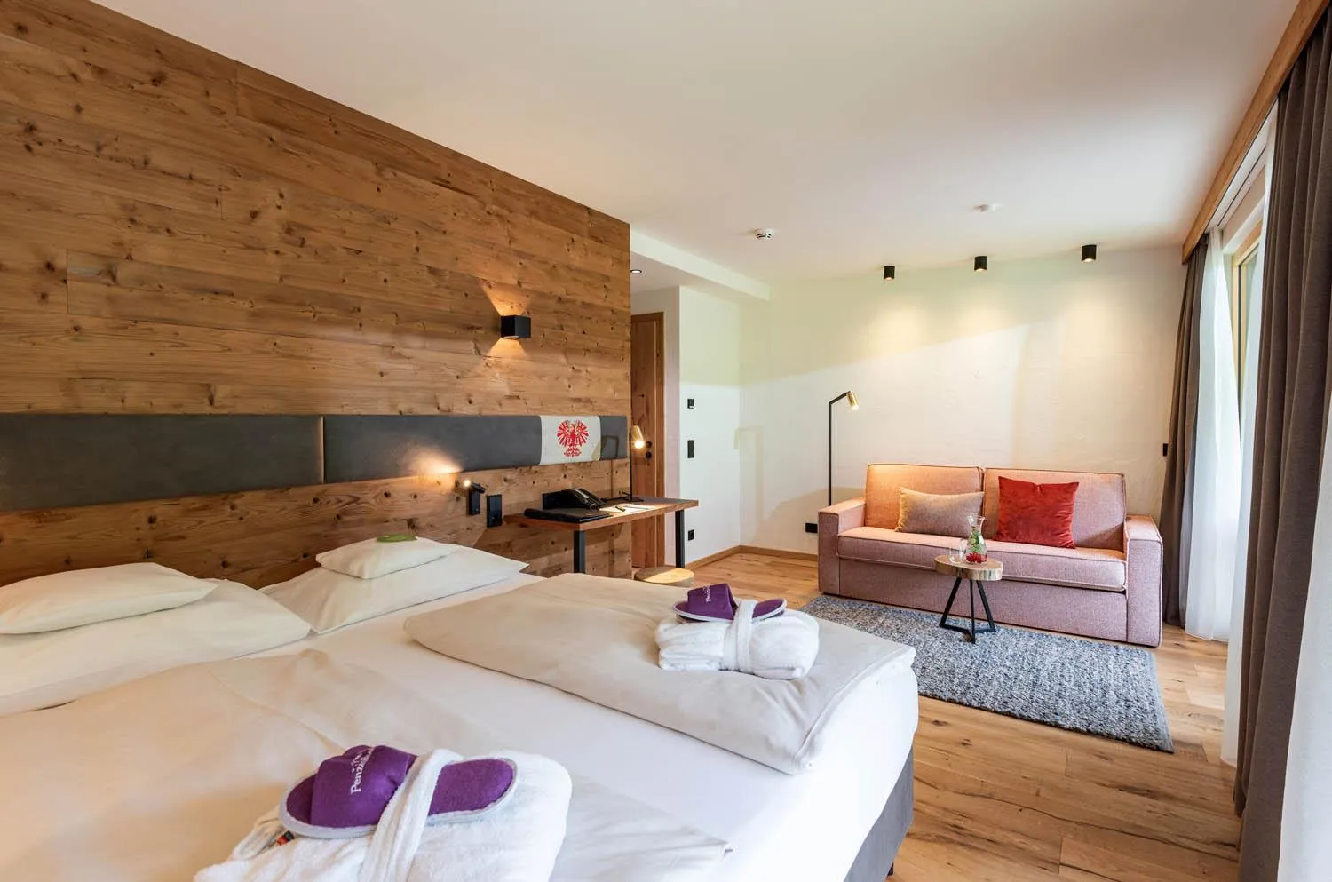 Bed in Hotel Penzinghof