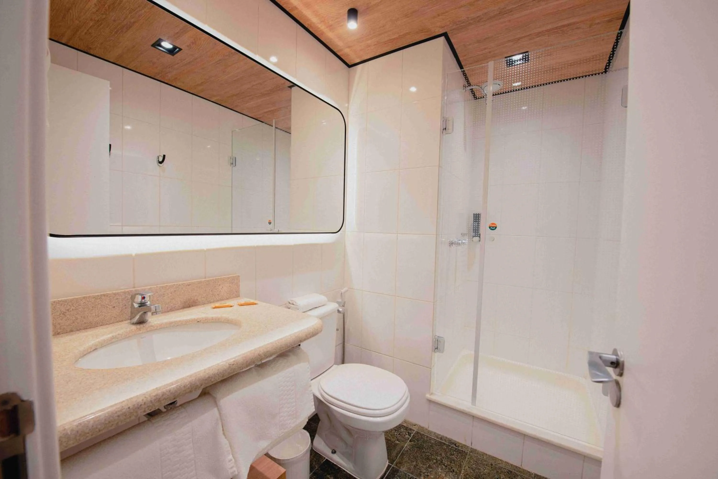 Shower in ibis Curitiba Shopping