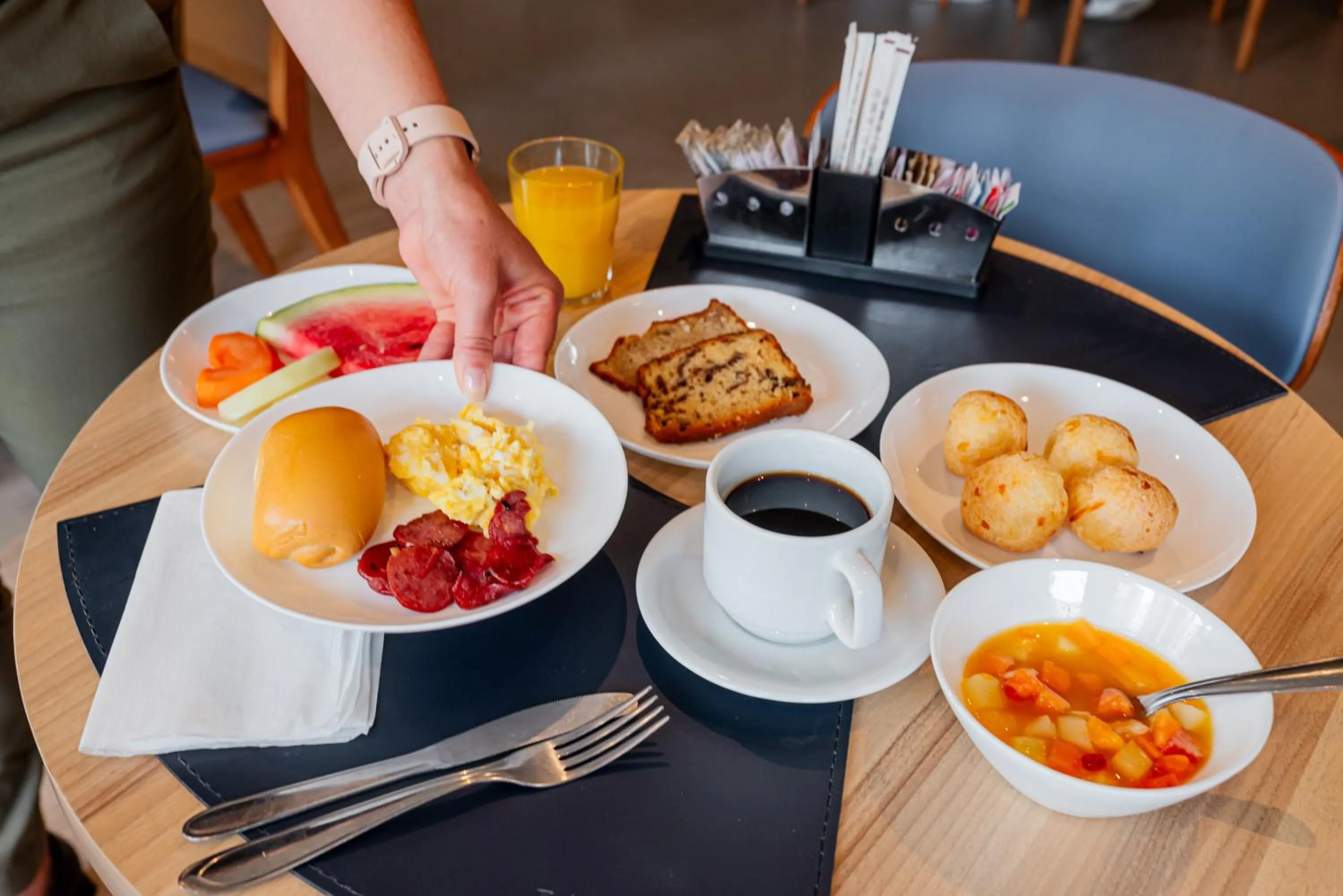 Breakfast in Ibis Florianopolis