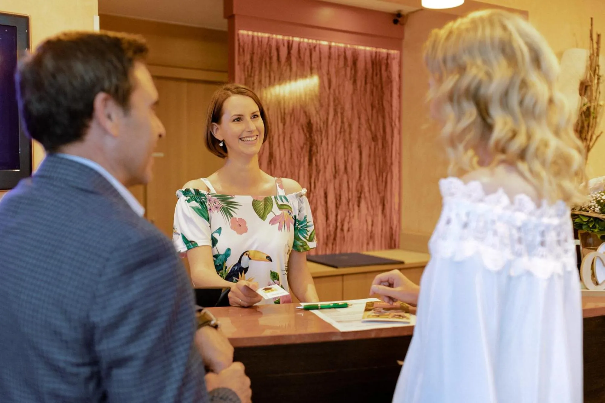 Lobby or reception in Hotel-Residenz Immenhof