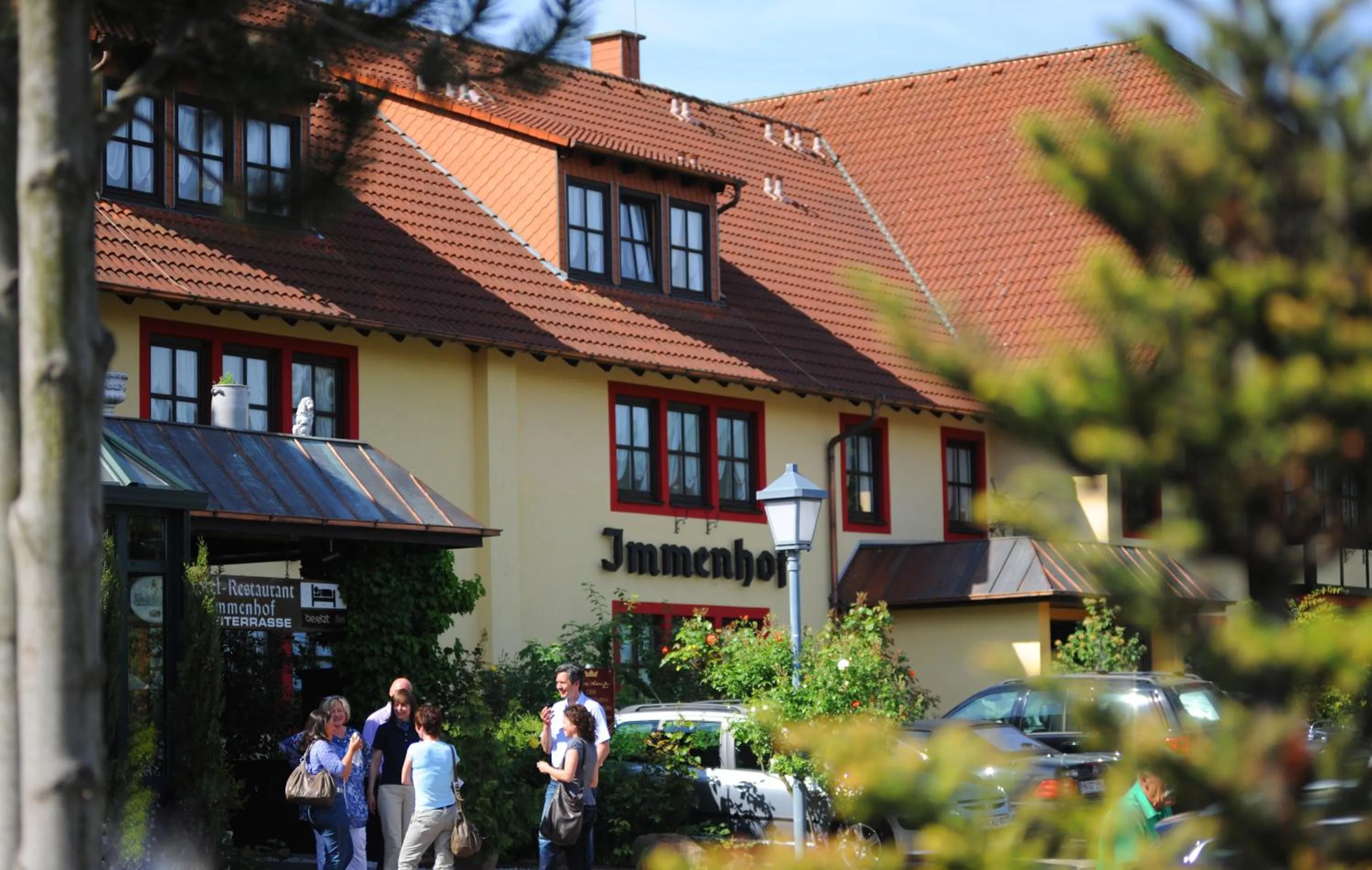 Facade/entrance in Hotel-Residenz Immenhof