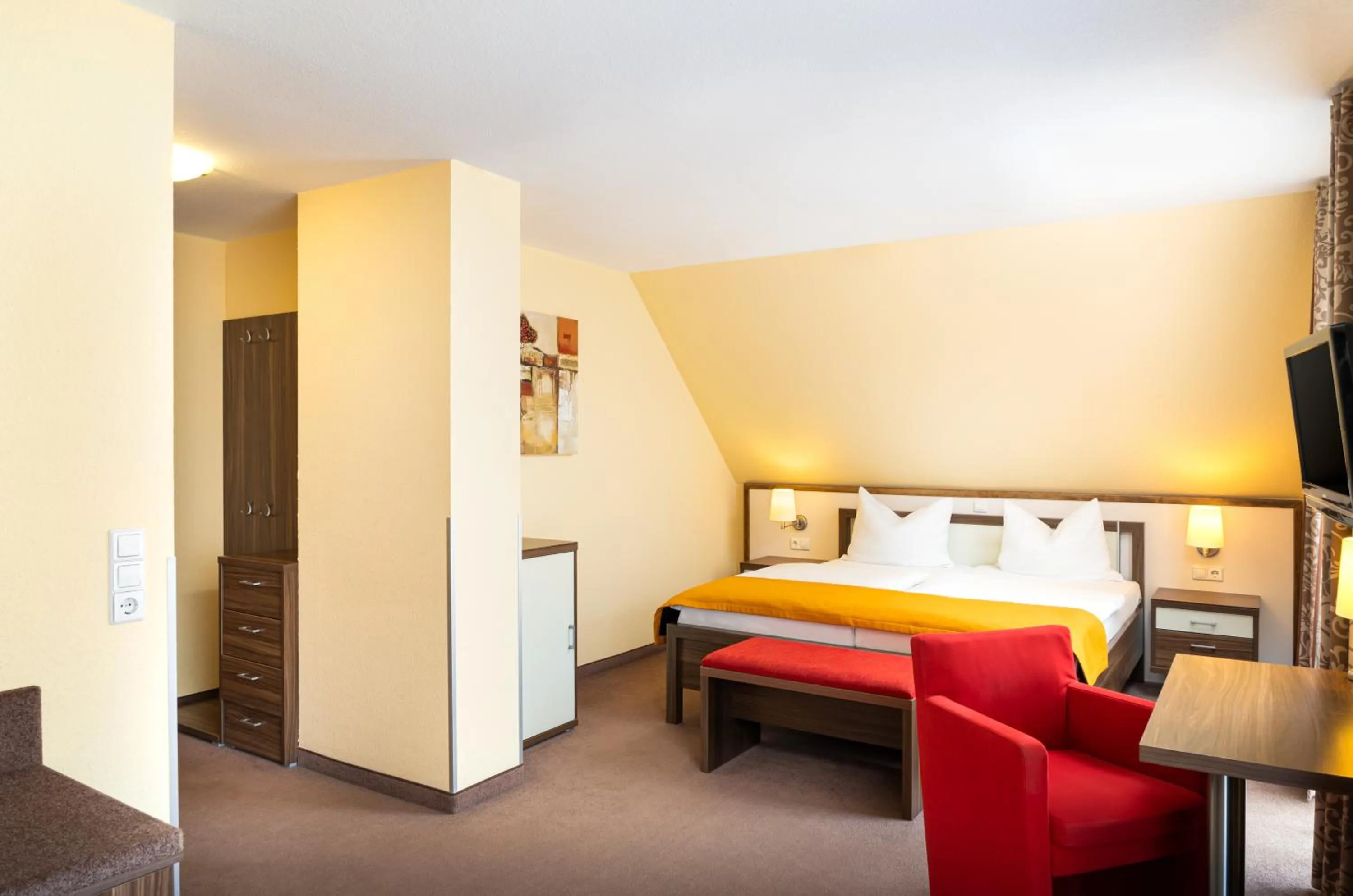 Bedroom, Bed in Hotel-Residenz Immenhof