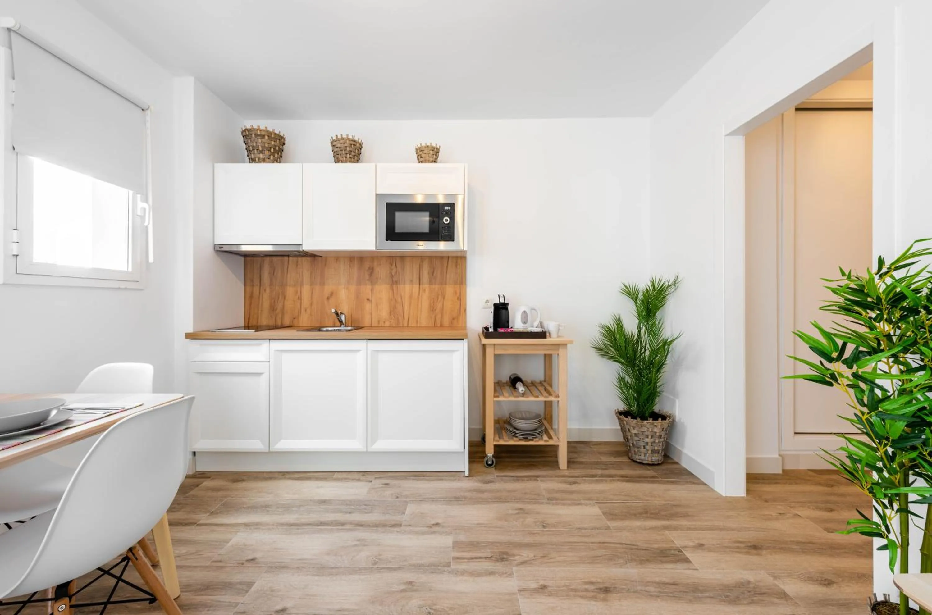 Coffee/tea facilities in Apartamentos Toboso Plaza