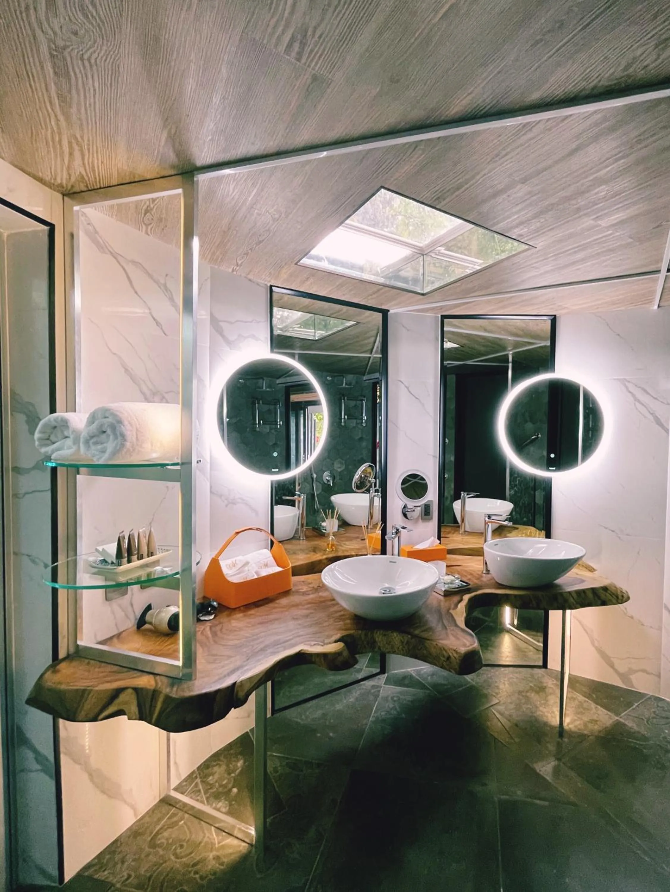 Bathroom in Makanda by The Sea Hotel Adults Only