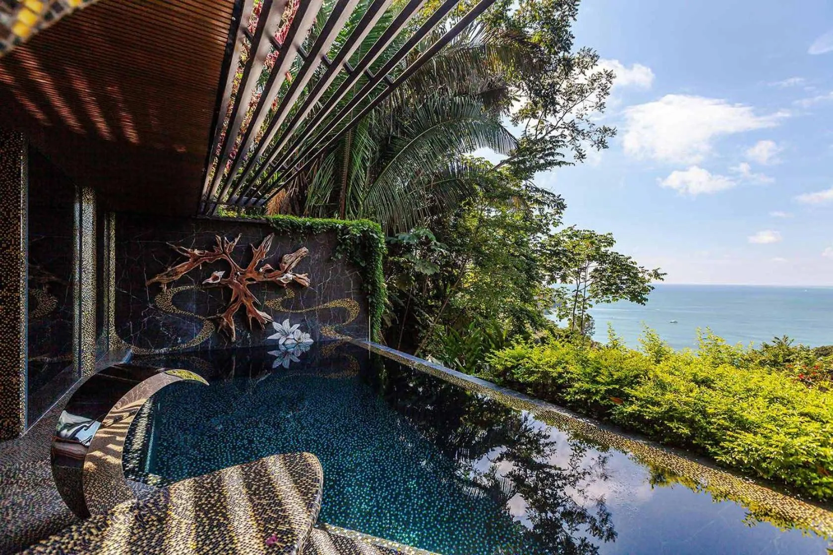 Pool view in Makanda by The Sea Hotel Adults Only