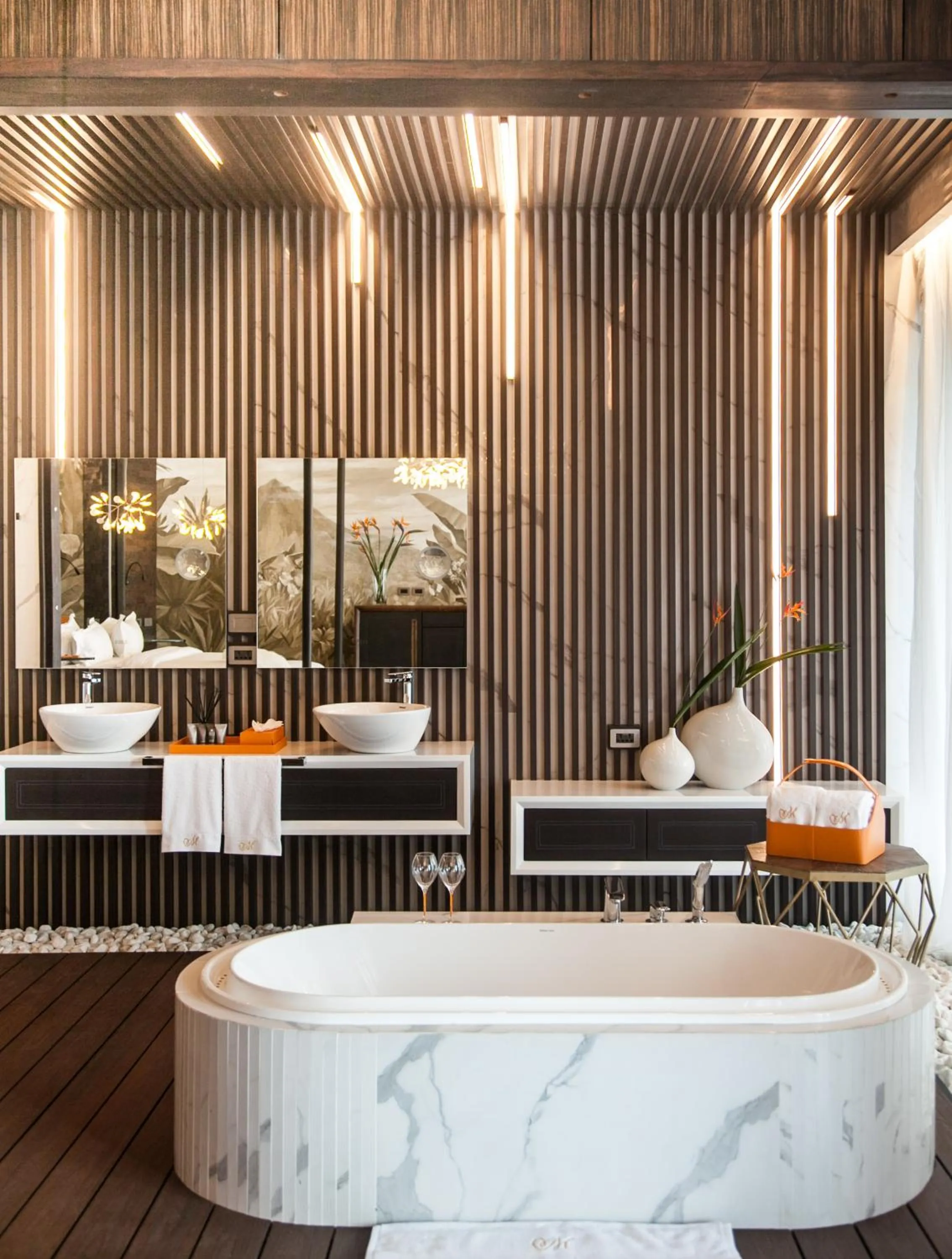 Bathroom in Makanda by The Sea Hotel Adults Only