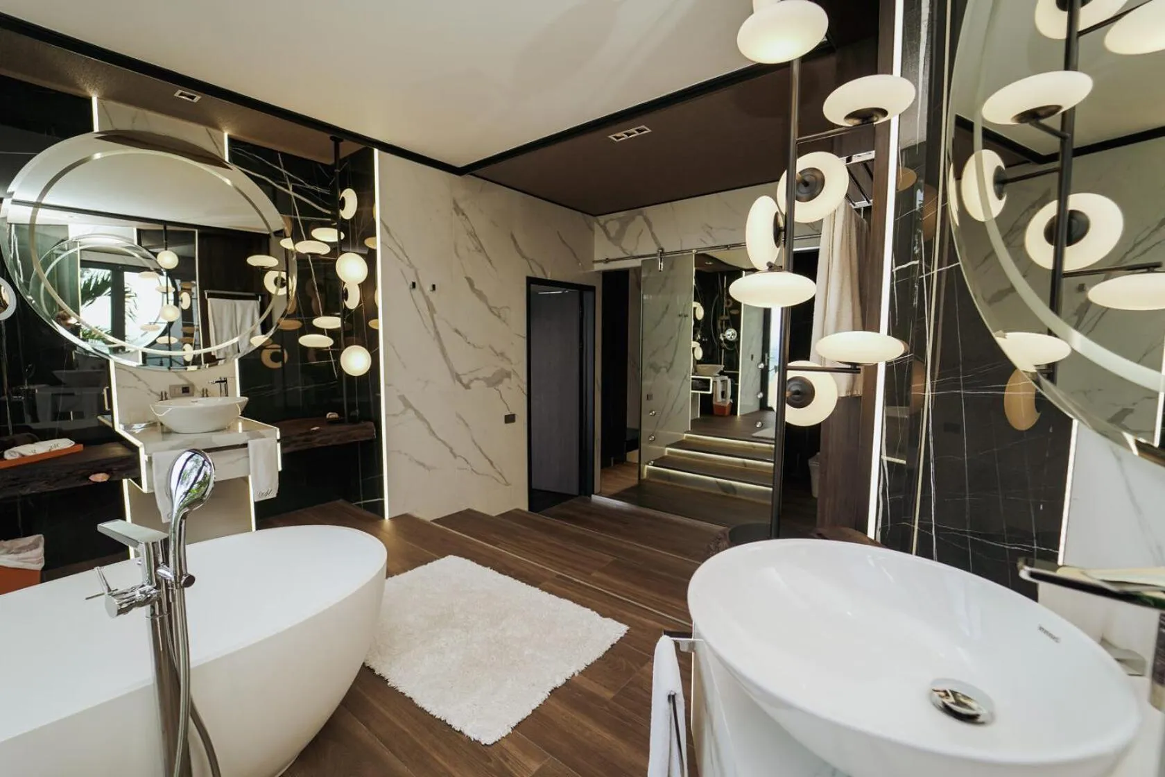 Bathroom in Makanda by The Sea Hotel Adults Only