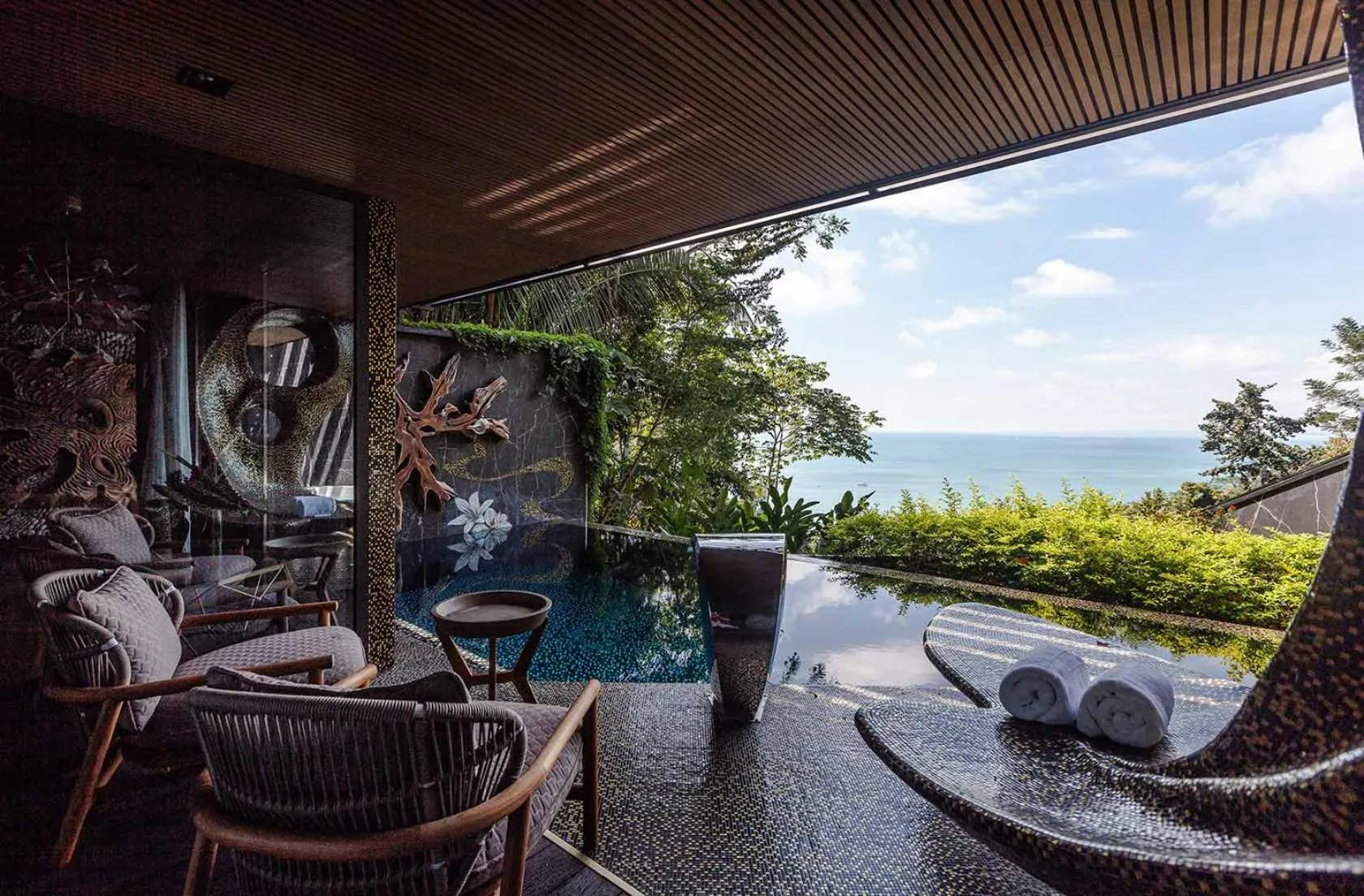 Balcony/Terrace in Makanda by The Sea Hotel Adults Only